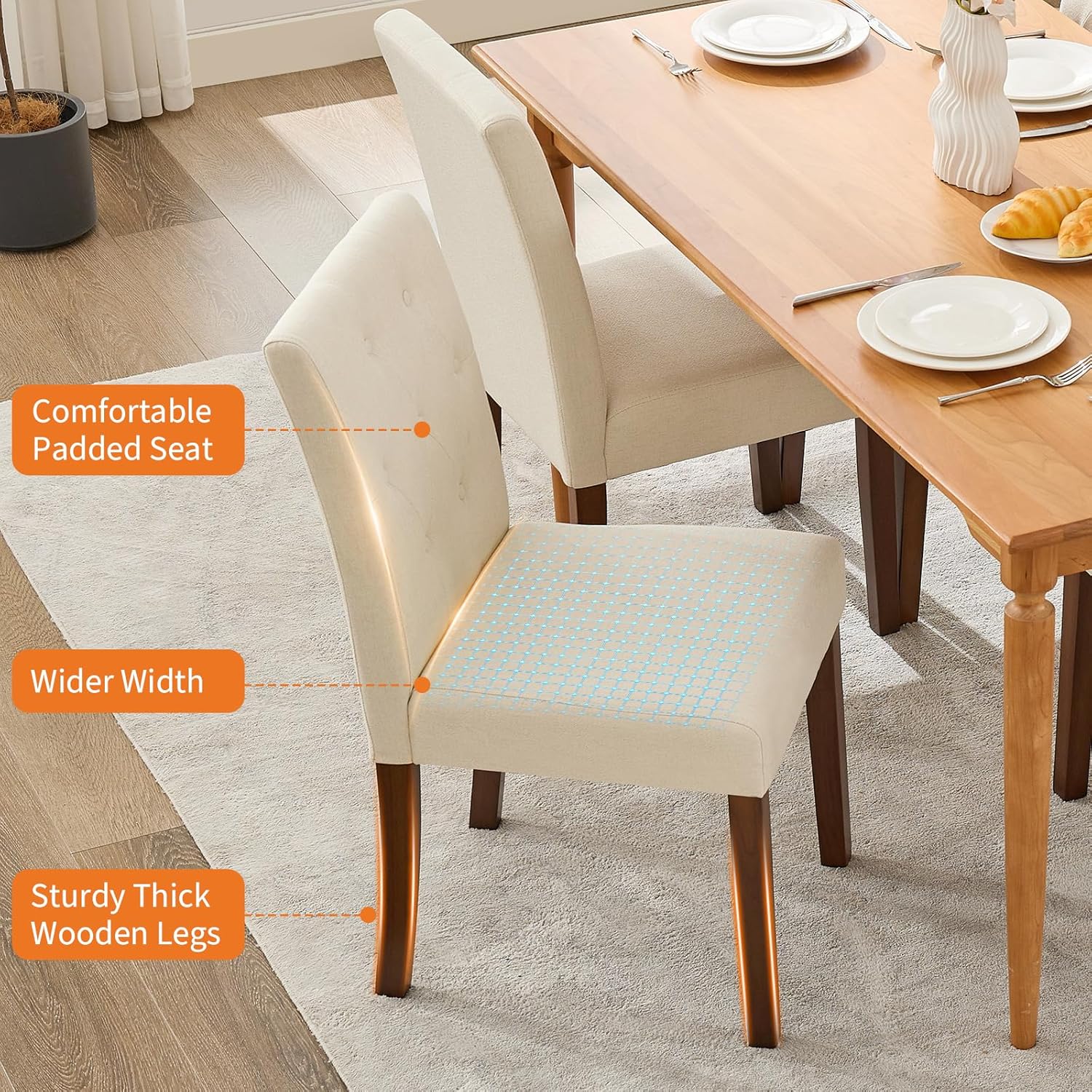 Qeetex LHF-CY-7BL139 Dining-Chairs - View #6