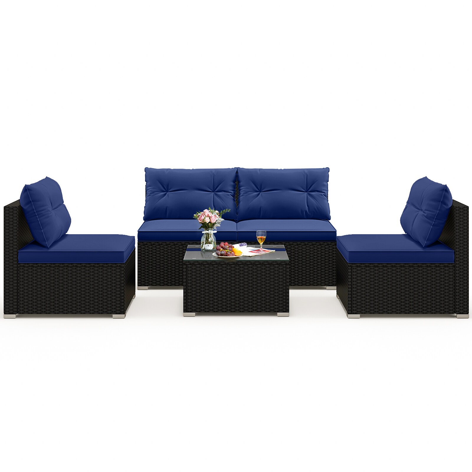 Slickblue D-CO-YN80037WH Patio-Conversation-Sets - View #4