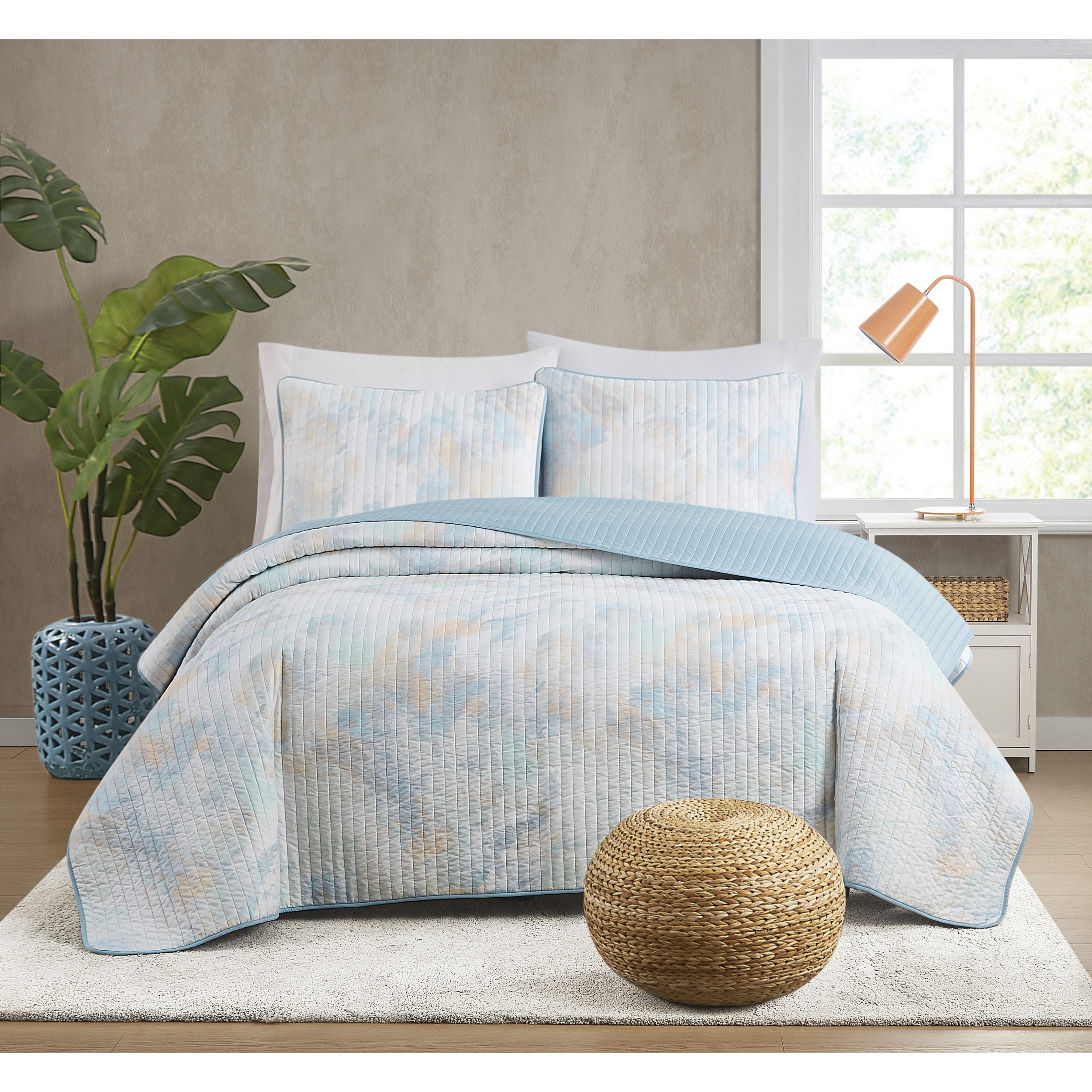 Truly Soft QS5768FQ-2600 3 -Piece Multiple Full/Queen Quilt Set