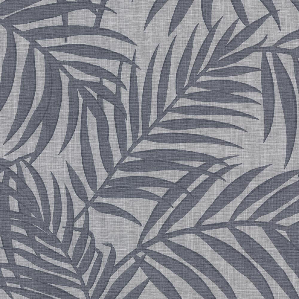 Warner Textures 2945-1131 60.8-Sq. Feet Pewter Vinyl Textured Ivy/Vines 3D Unpasted Wallpaper