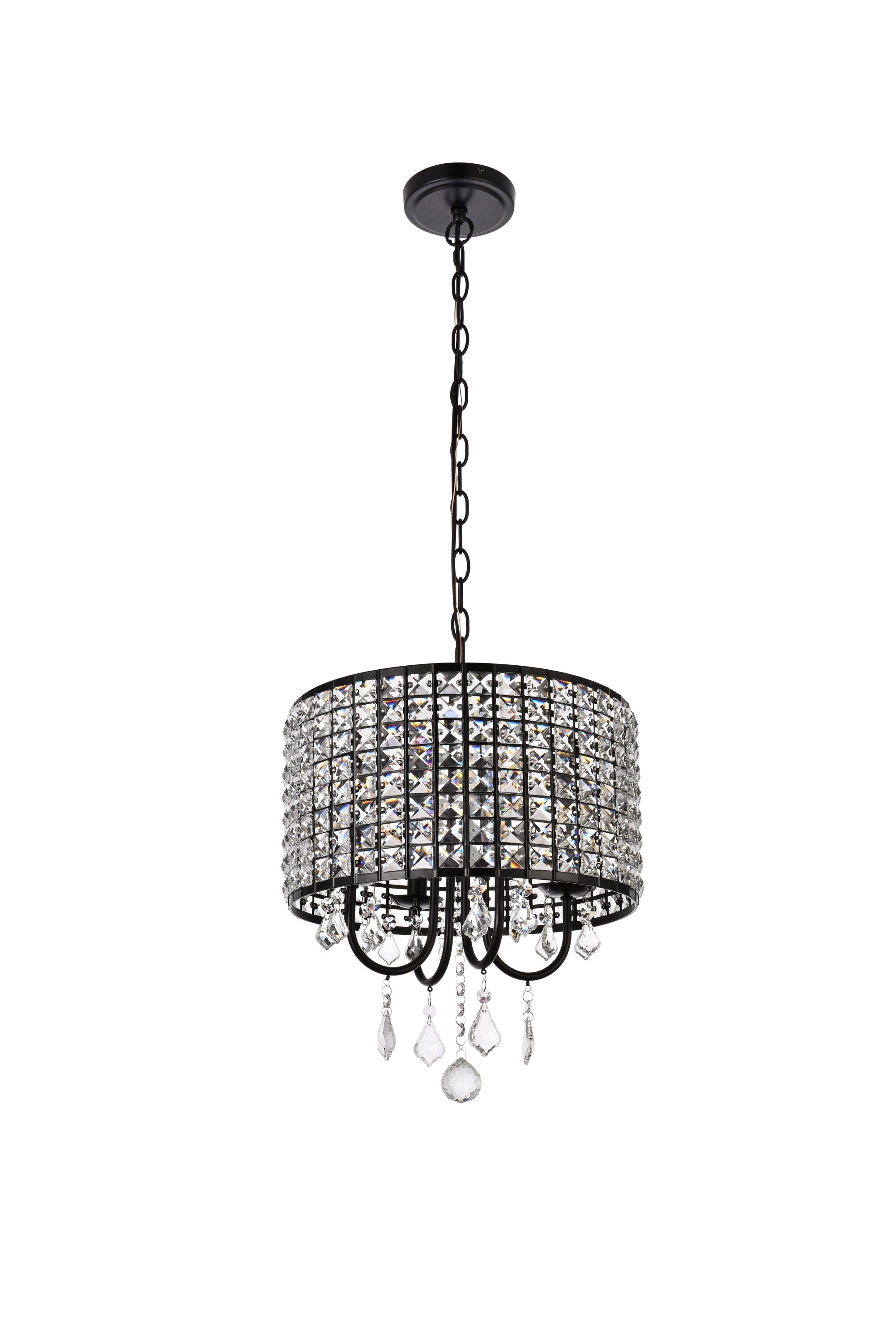 Elegant Decor HFDL2139D14BK Pendant-Lights - View #8