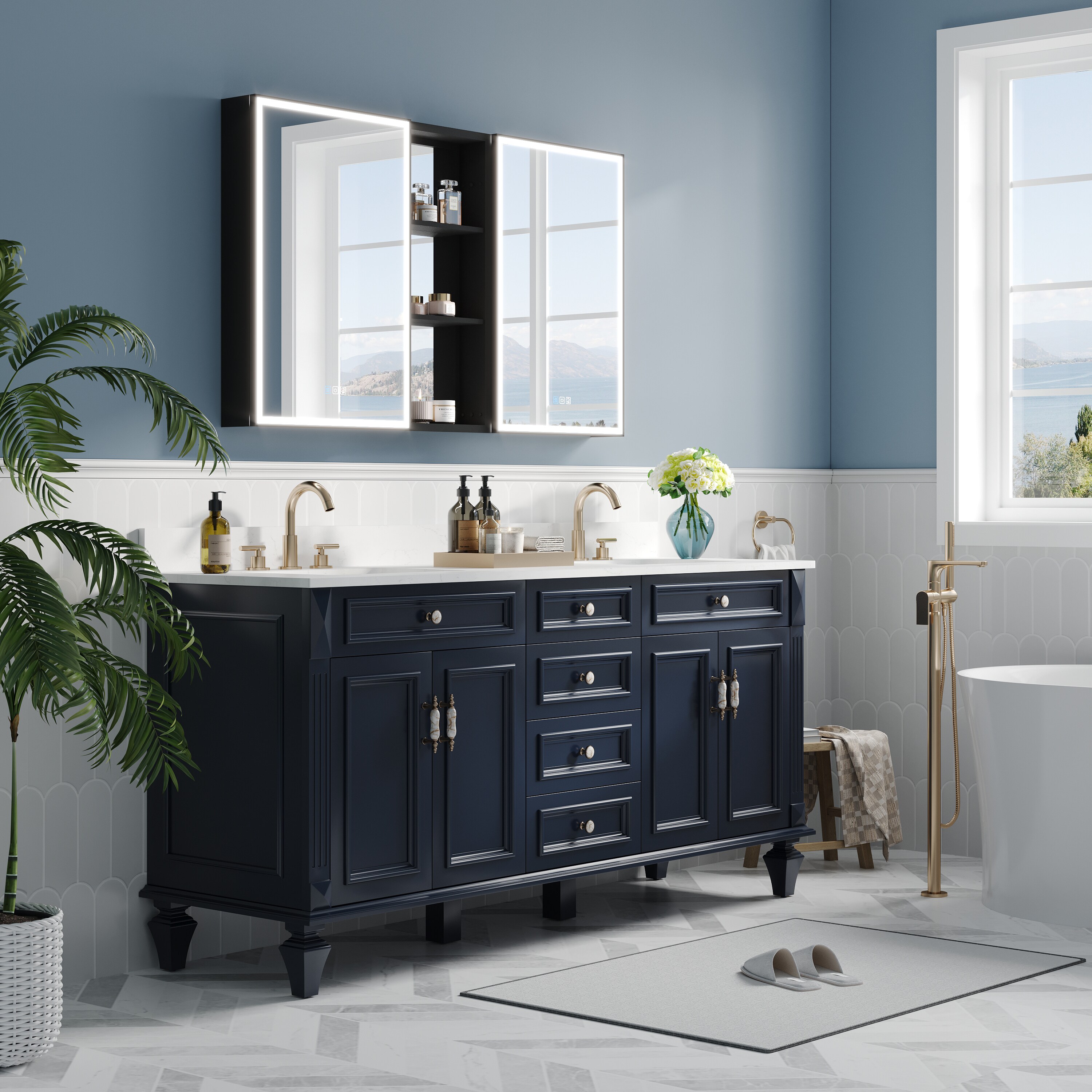 CALVON RC12-2030LR-MC Bathroom-Medicine-Cabinets - View #10