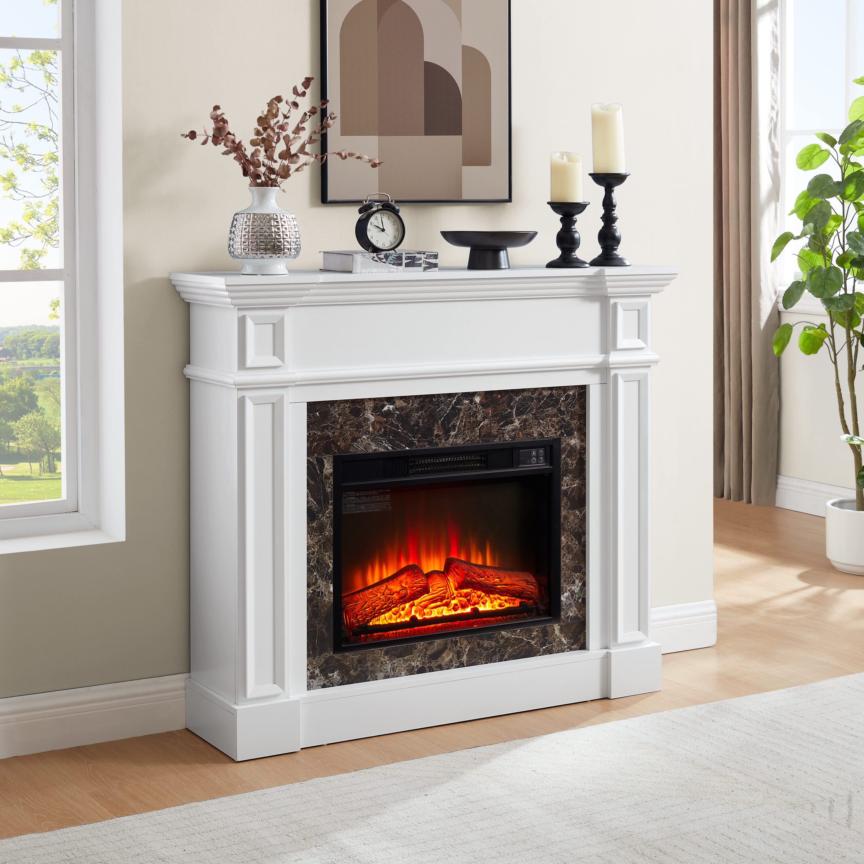 Vynxaria LEXY1635-DJBL-DV006 Electric-Fireplace-Fireboxes - View #3