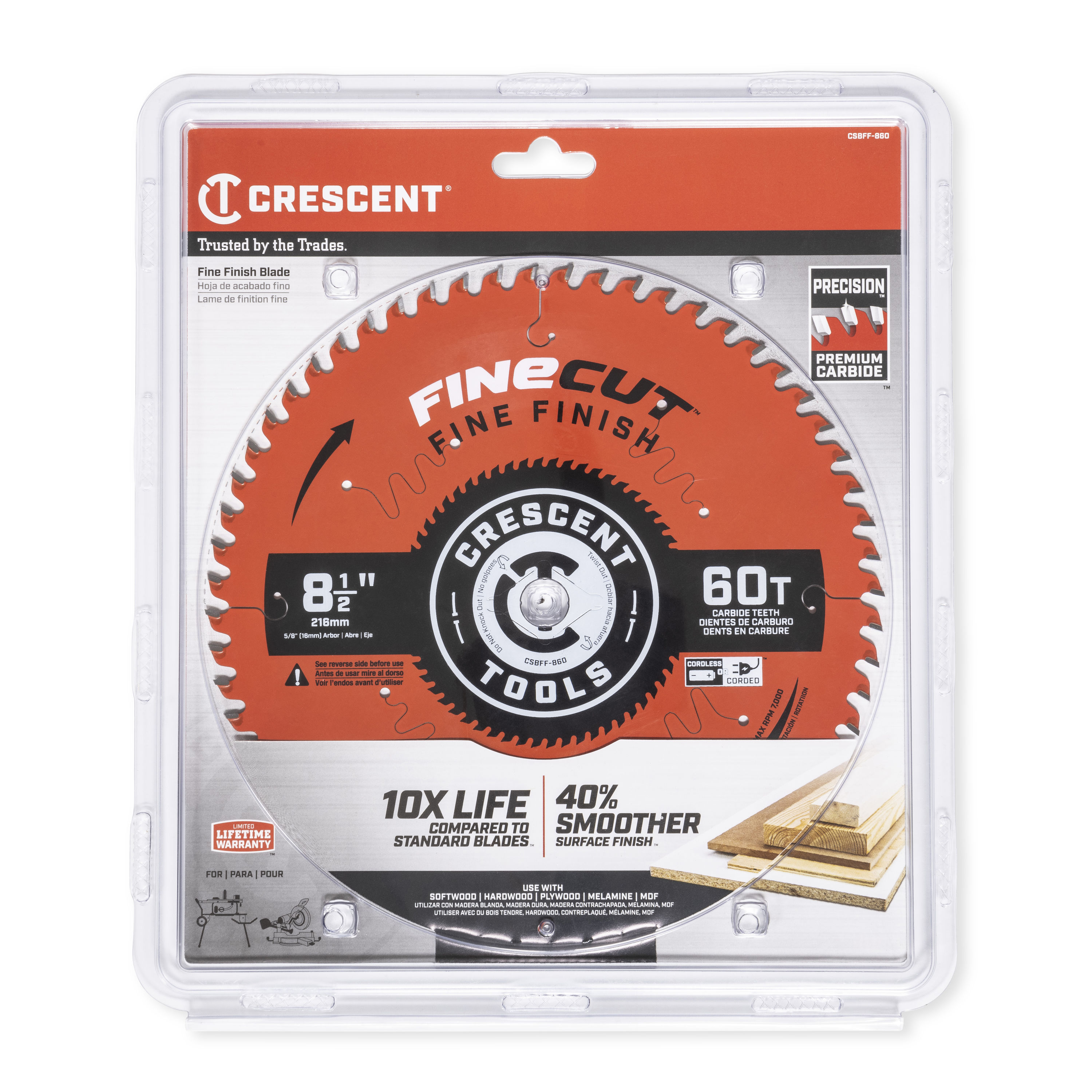 Crescent CSBFF-860 Circular-Saw-Blades - View #5