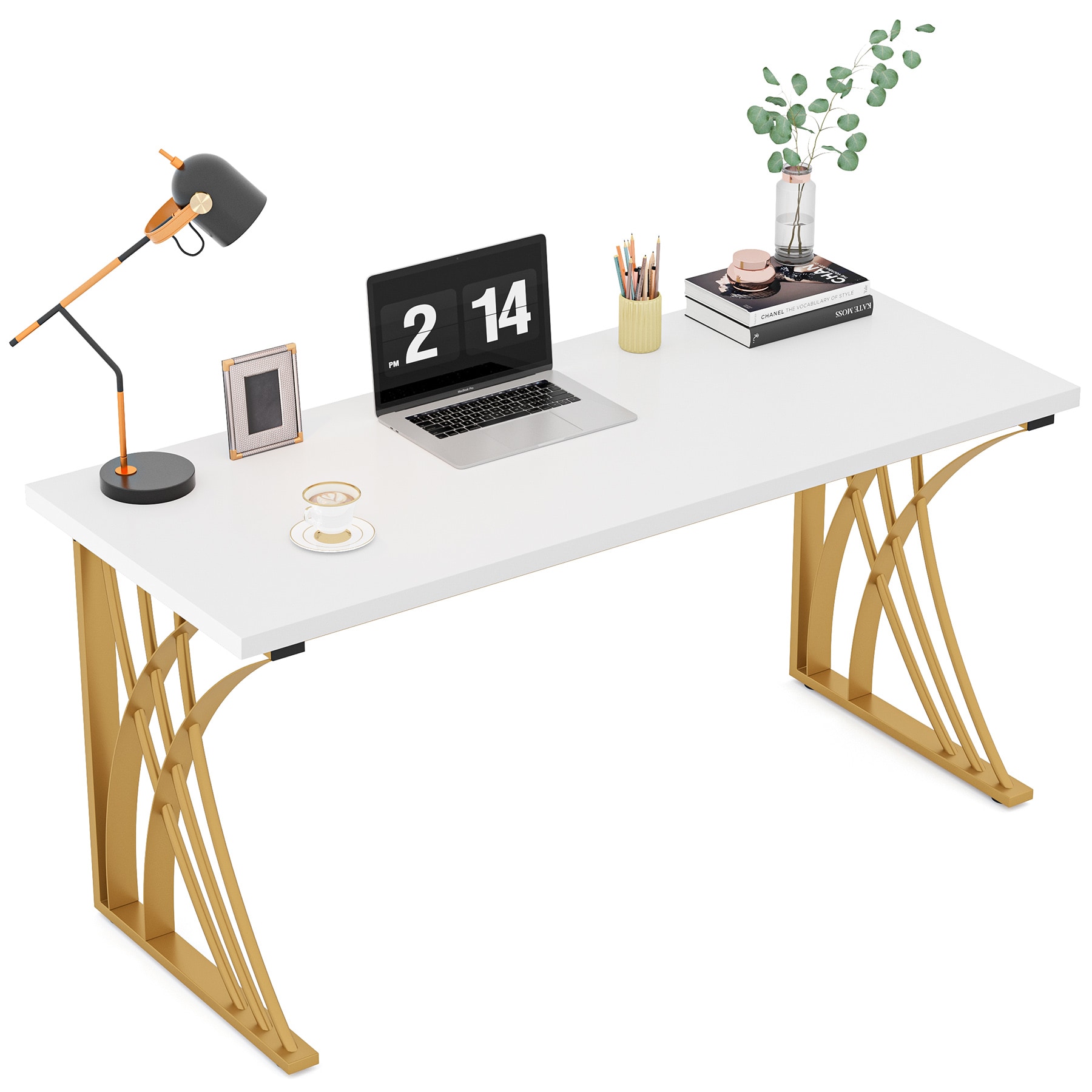 Tribesigns LWFD-F1652 Office Conference Table Multiple colors/finishes 1 -Person Conference table ( 55.12-in W x 29.53-in H )