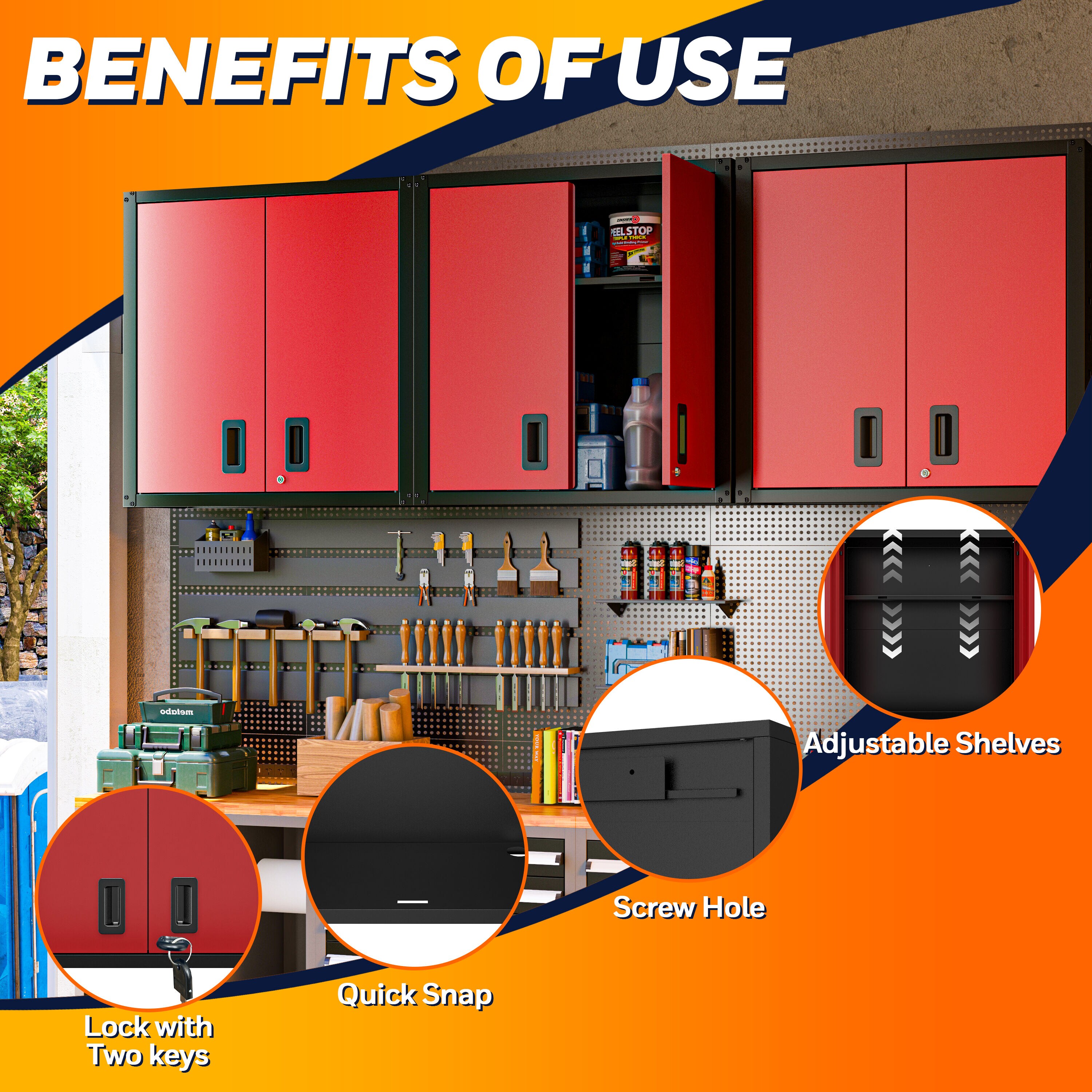 LOVMOR SF-Y-TPG-D-R+B Garage-Cabinets - View #9