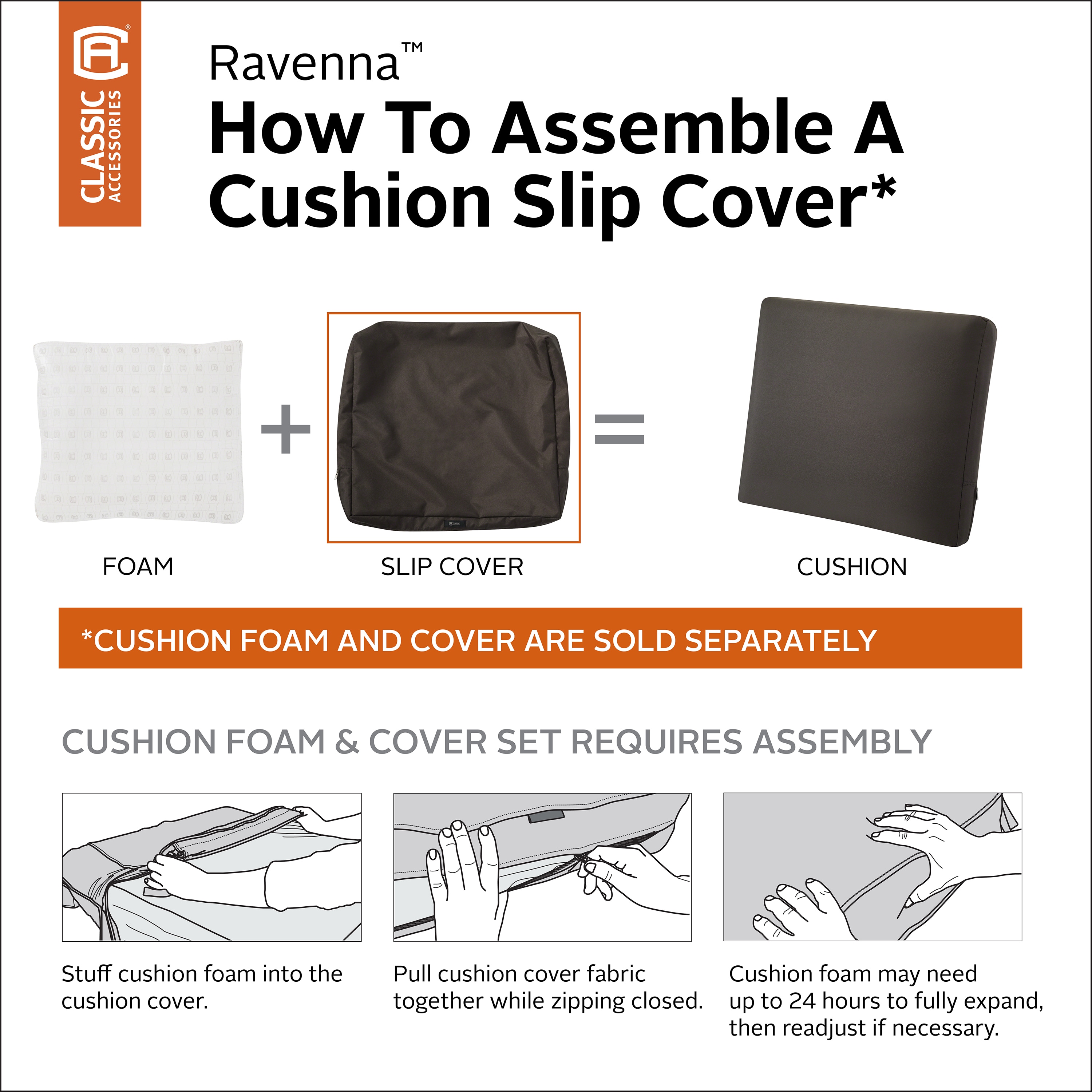 Classic Accessories 60-357-016601-RT Patio-Furniture-Cushions - View #8