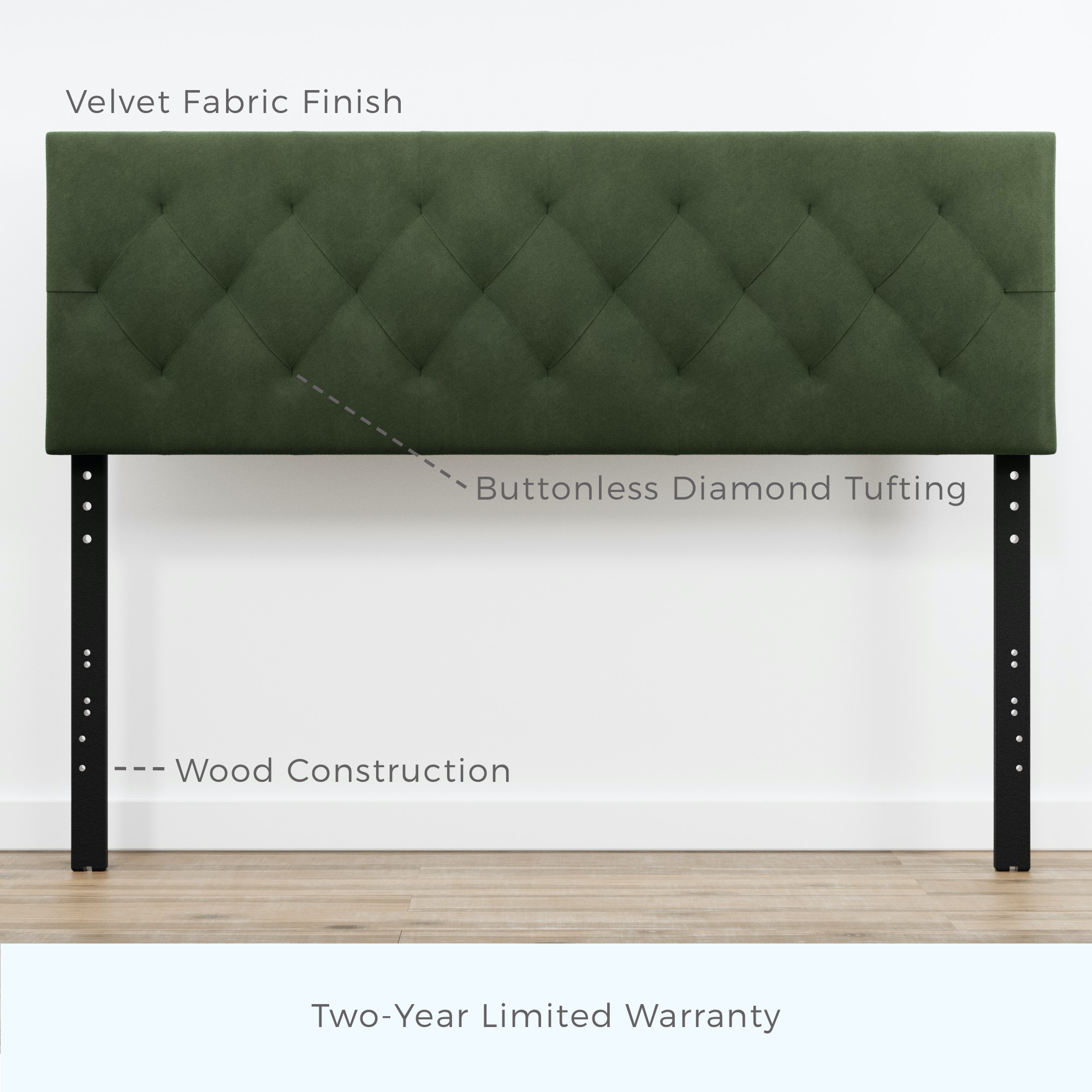 Brookside BS01UPHBTTVF Upholstered-Headboards - View #3