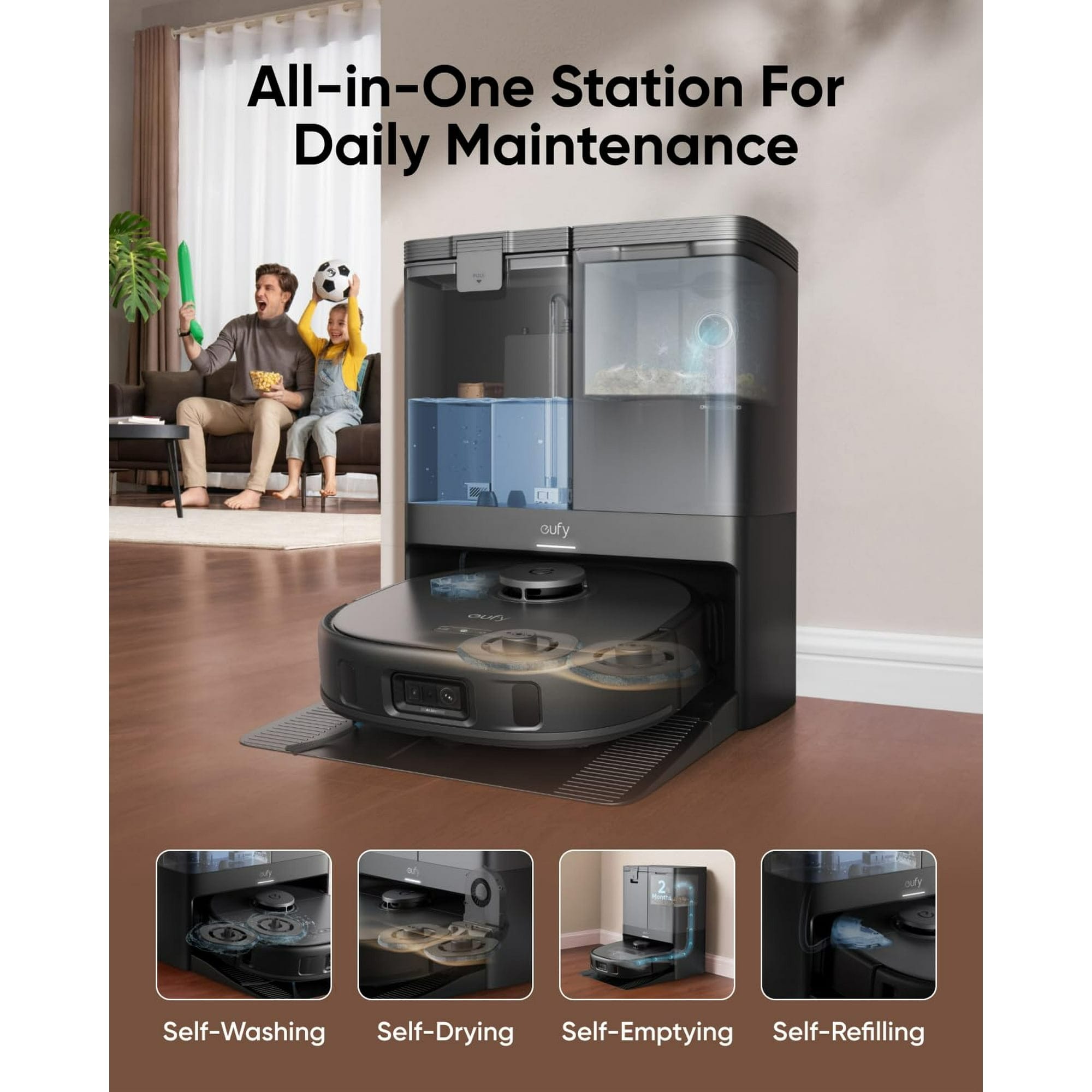 eufy T2351111+T29F70A2 Robotic-Vacuums - View #2