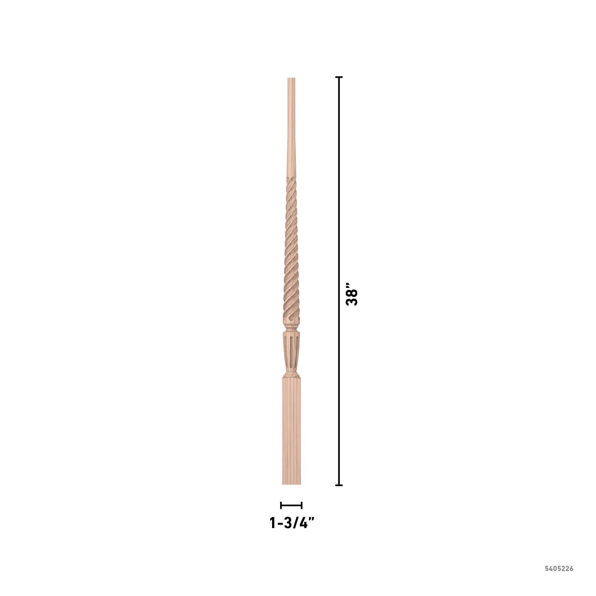 L.J. Smith Stair Systems LJT-2015-B 38 Interior-Stairpart-Balusters - View #4