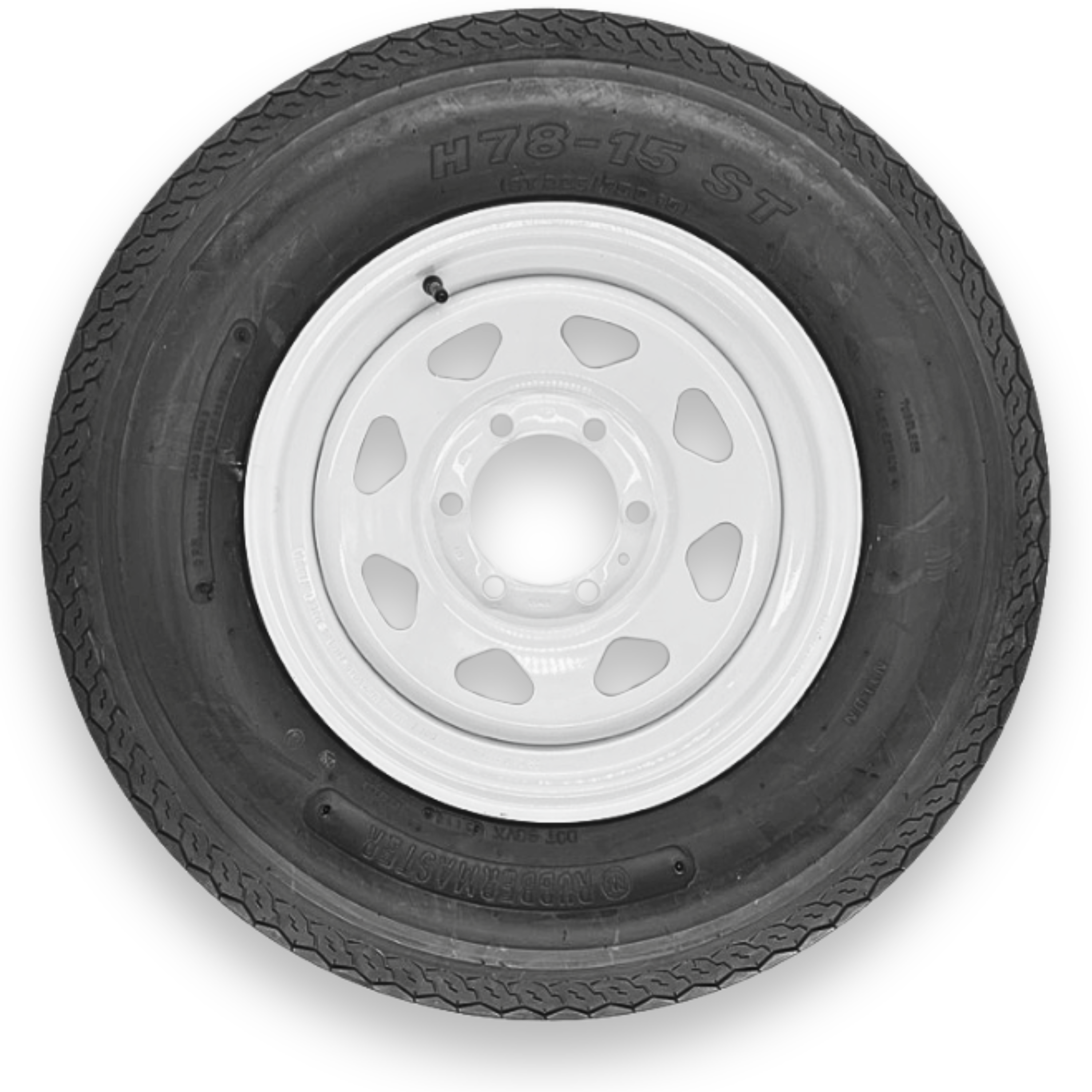 RubberMaster 599316 28.35-in Universal Application Wheel and Tire Assembly