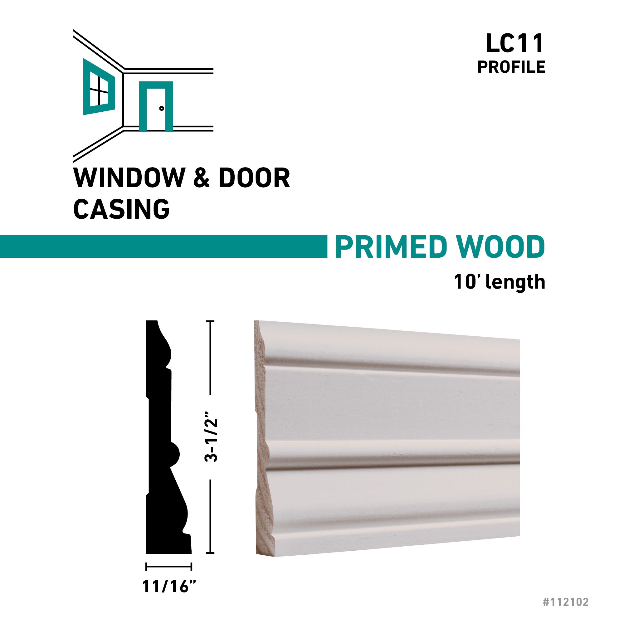 RELIABILT L C1110FJPMD Window-Door-Casings - View #3