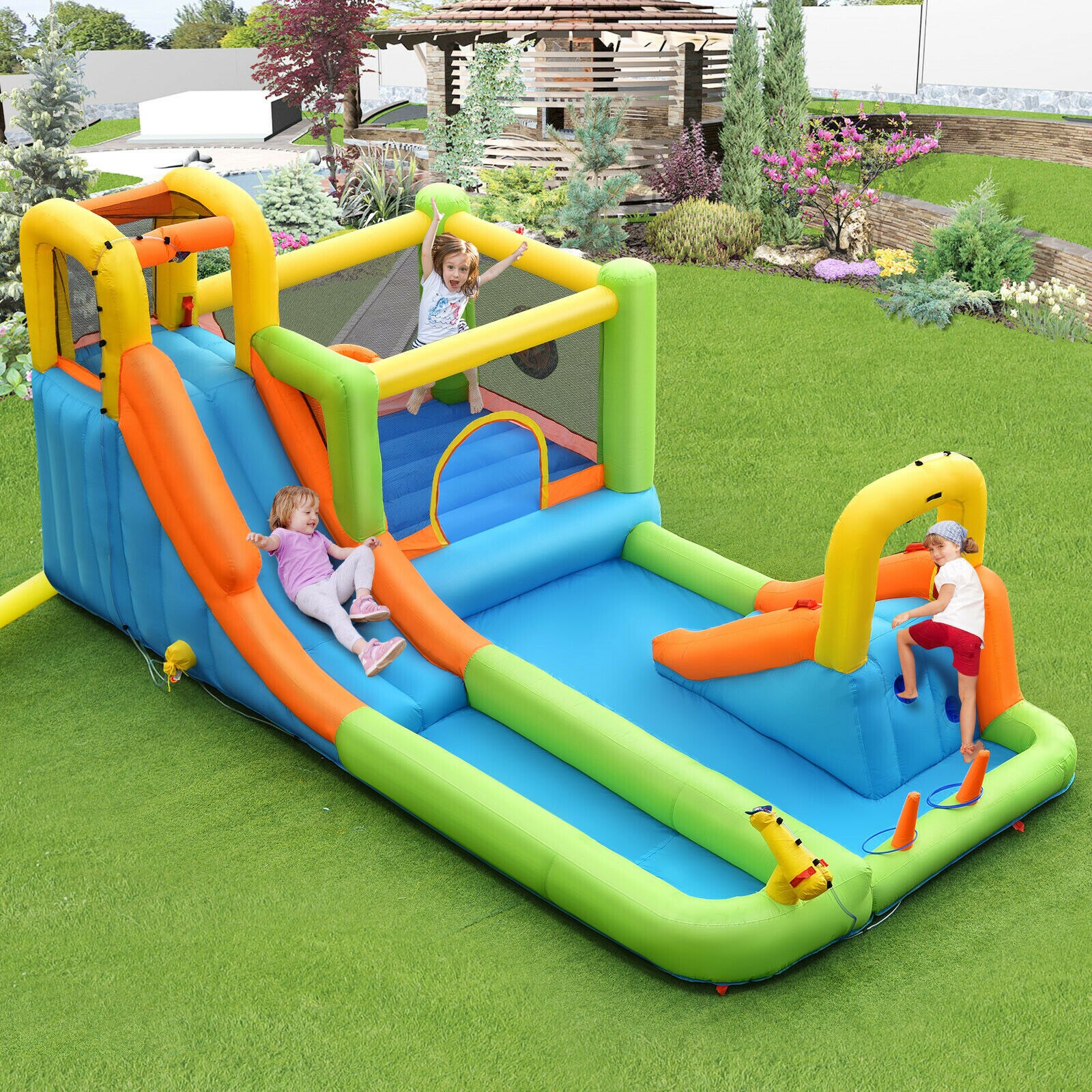 Slickblue D-CO-45607PO Bounce-Houses - View #3
