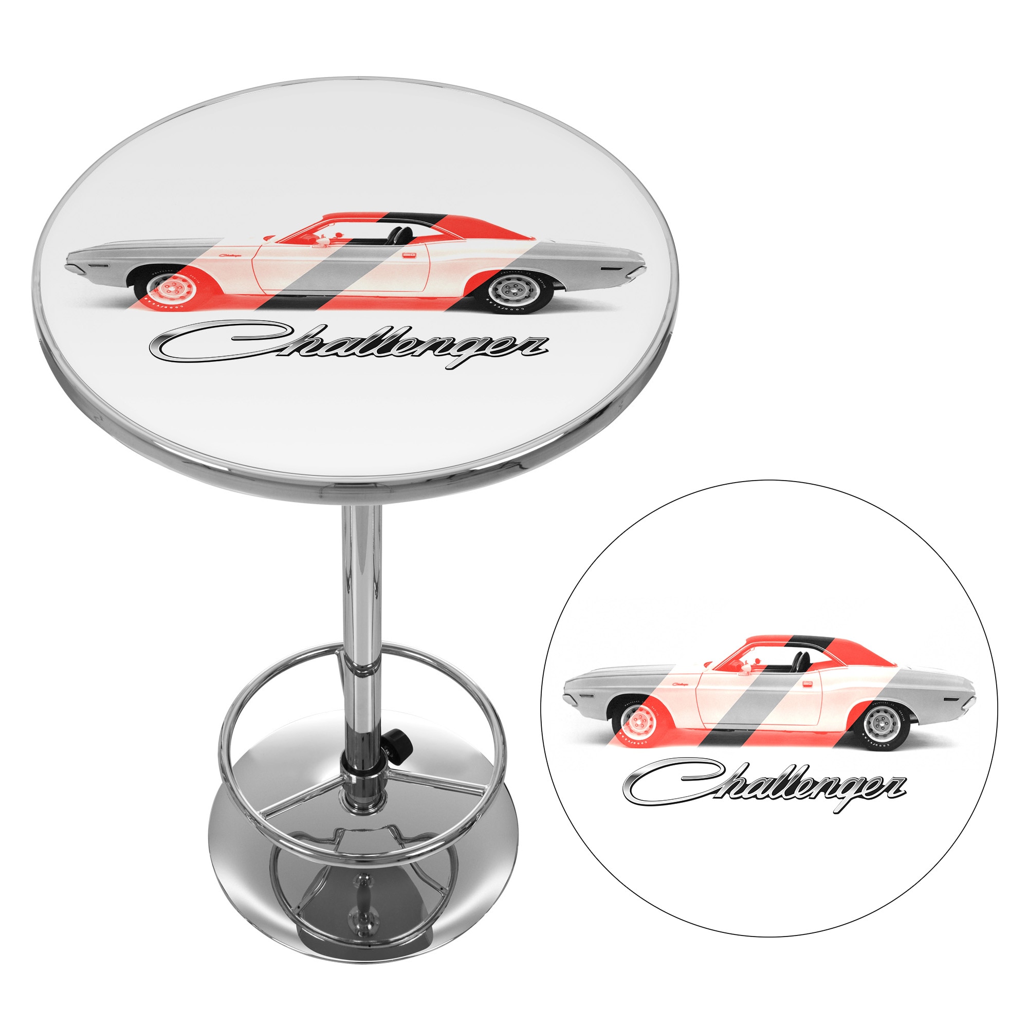Trademark Gameroom DGE2000-STRIPE Dining-Tables - View #2