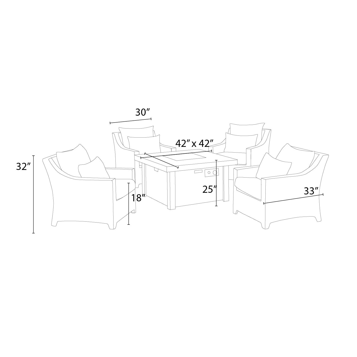 RST Brands OP-PECLB5FT-SLT-K Patio-Conversation-Sets - View #8