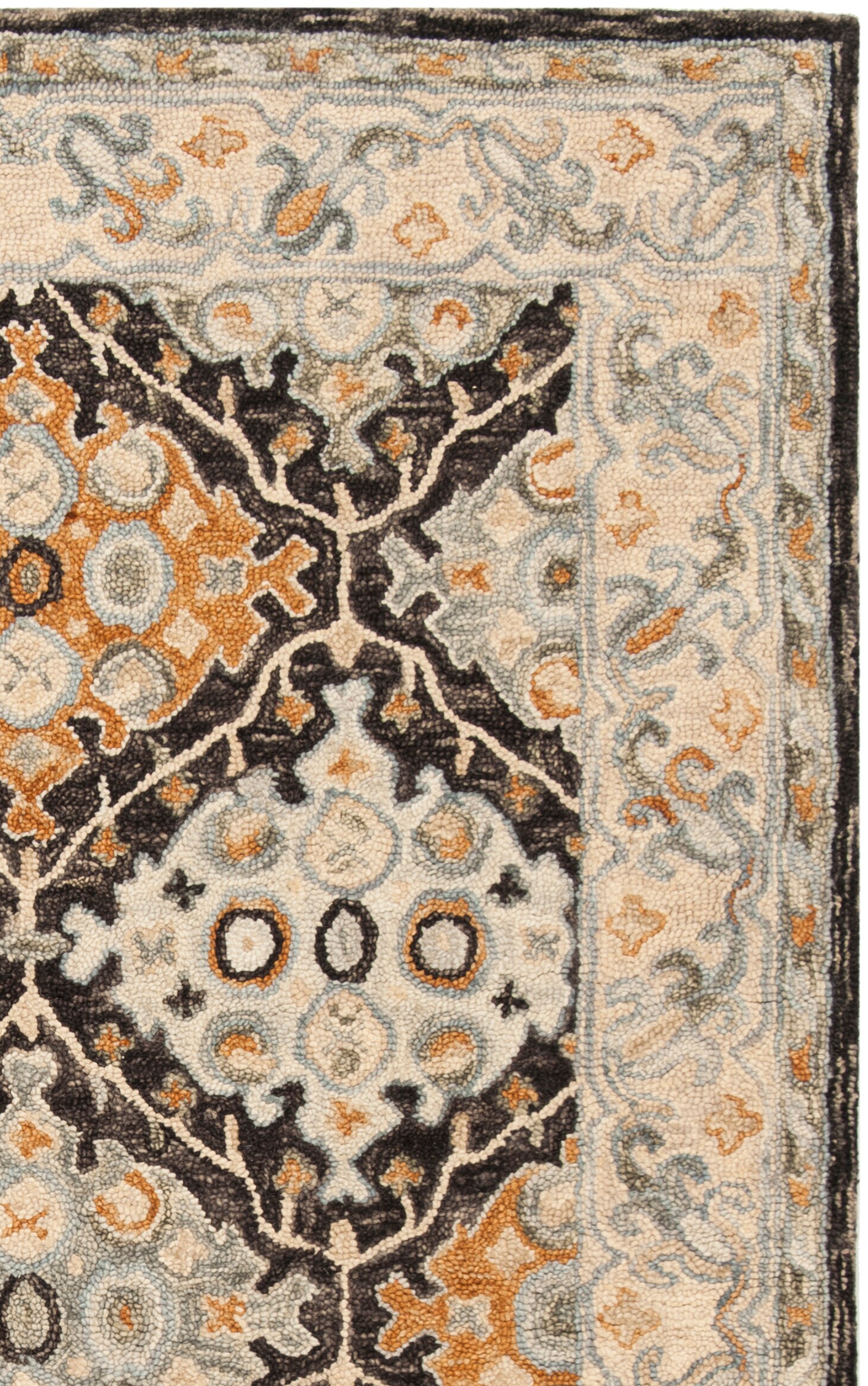Safavieh 7-ft x 7-ft Beige/Brown Square Indoor Abstract Area Rug in the ...