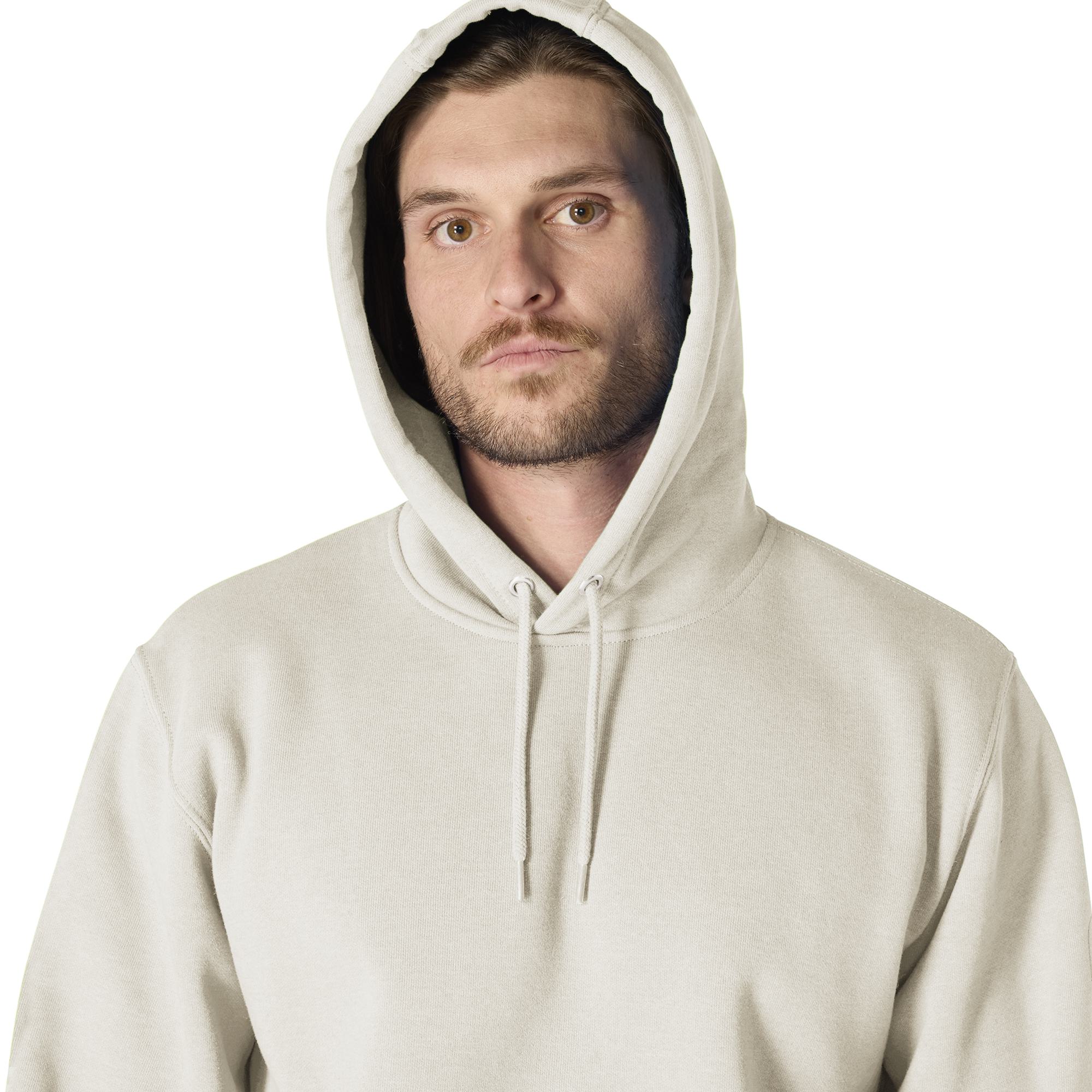 Carhartt Men's Off-white Fleece Long Sleeve Sweatshirt (Large