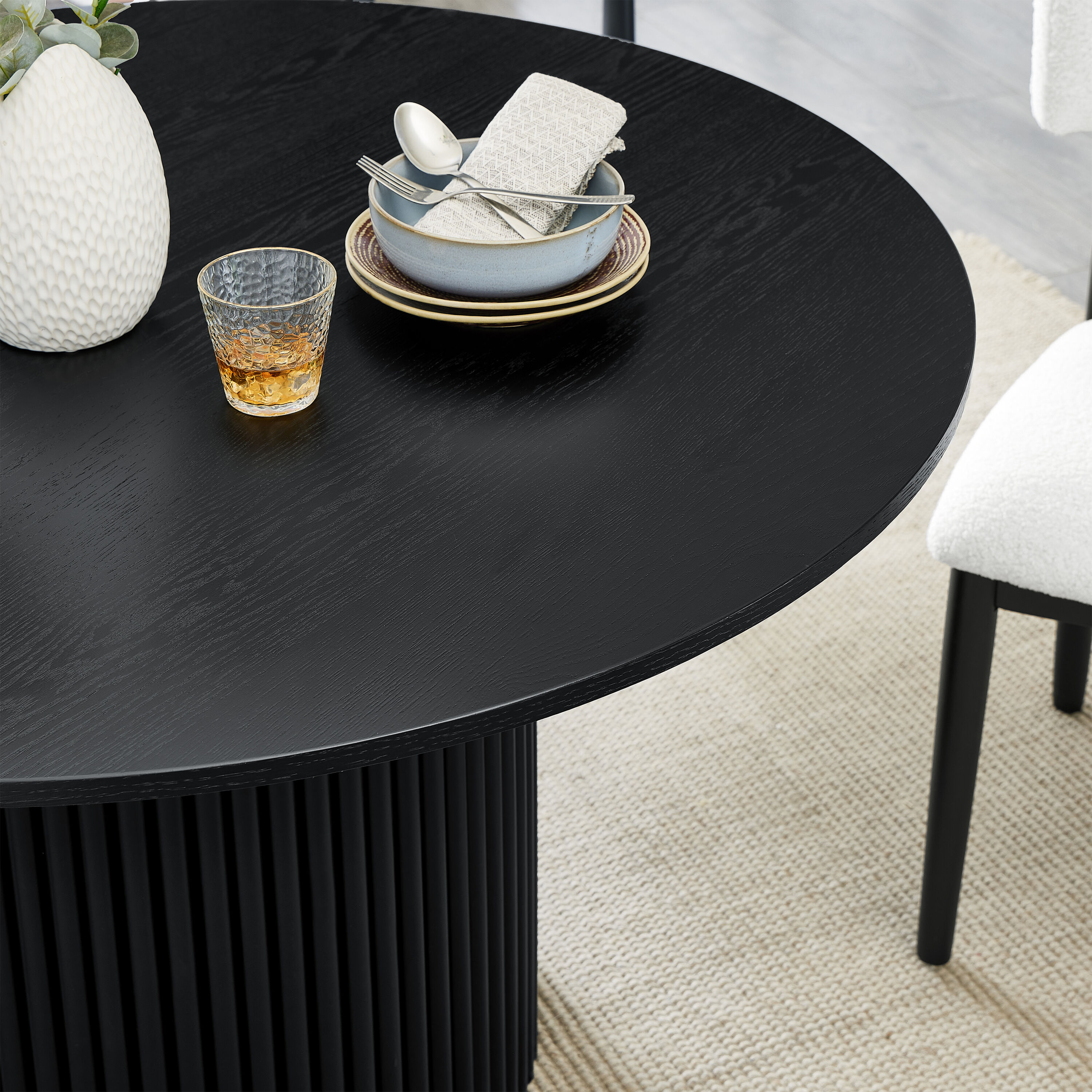 Roundhill Furniture T5416BK Dining-Tables - View #4