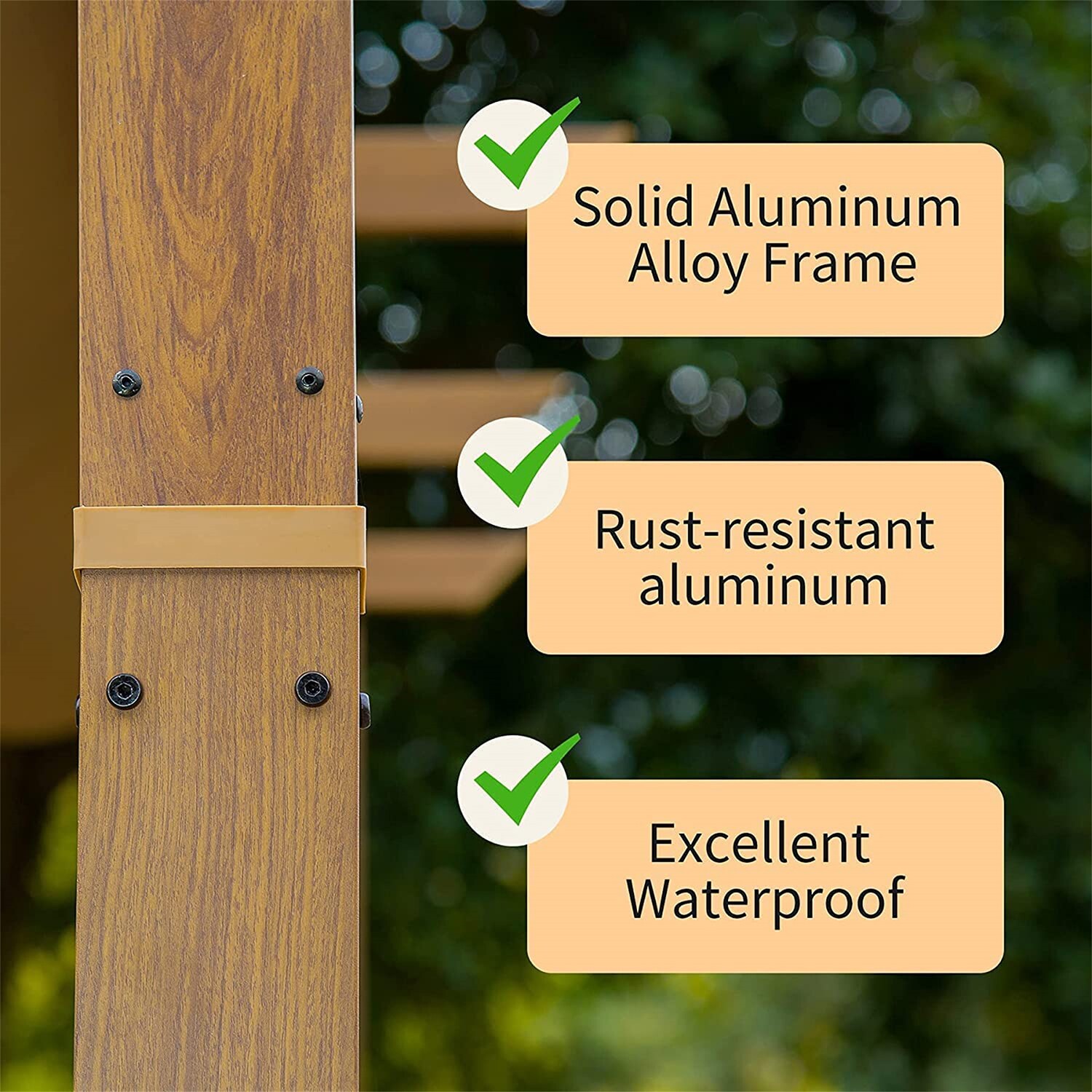 Mondawe MD-DM10169 Wood-Resin-Gazebos - View #5