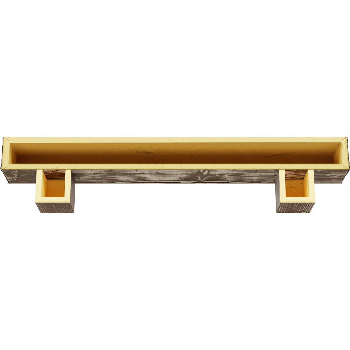 Ekena Millwork MANUSD06X06X72AOVM Mantel-Shelves - View #5