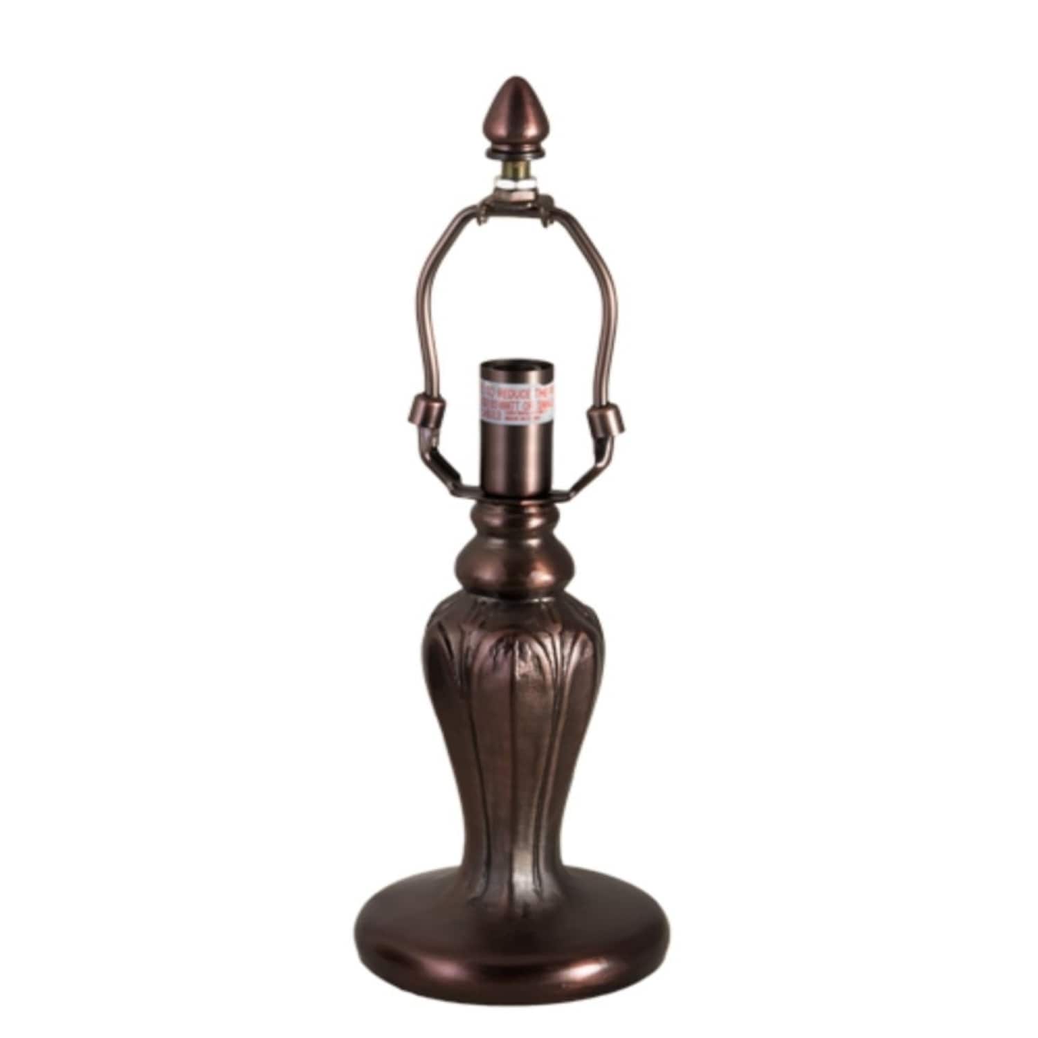 Meyda Tiffany Lighting 27022 7 in. Tulip Vase Base/Mini Set-Up