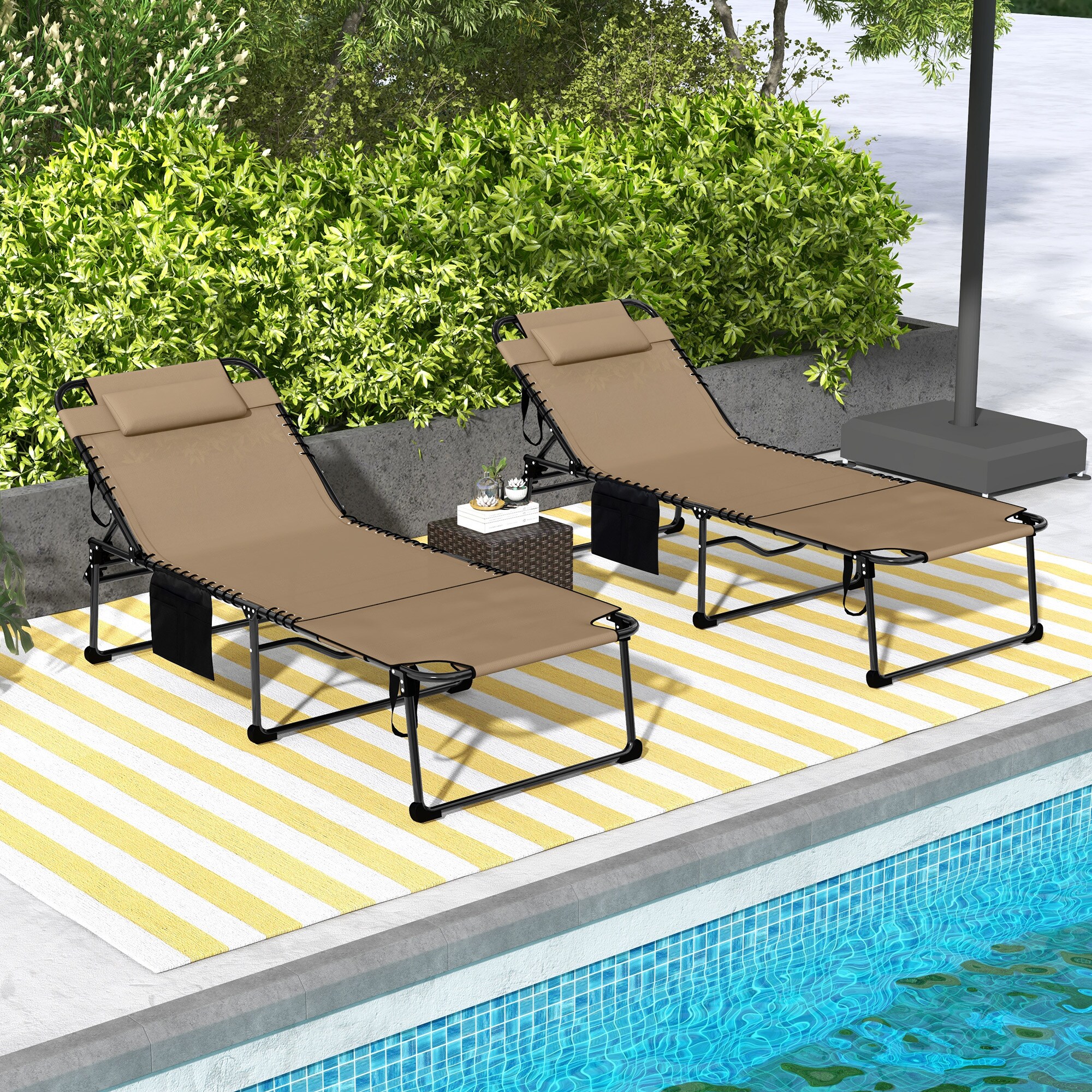 Outsunny 84G-269V01BG Patio-Chairs - View #2