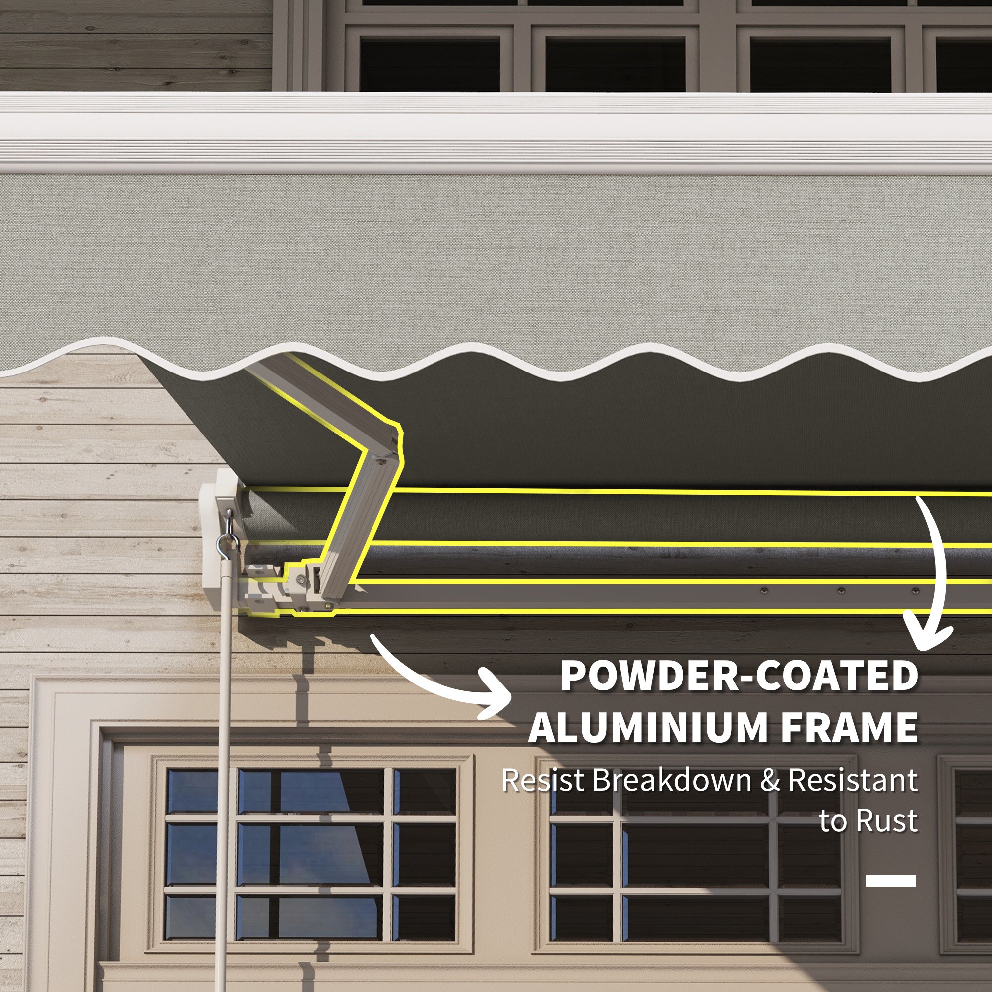 Outsunny 840-193GY awnings - View #6