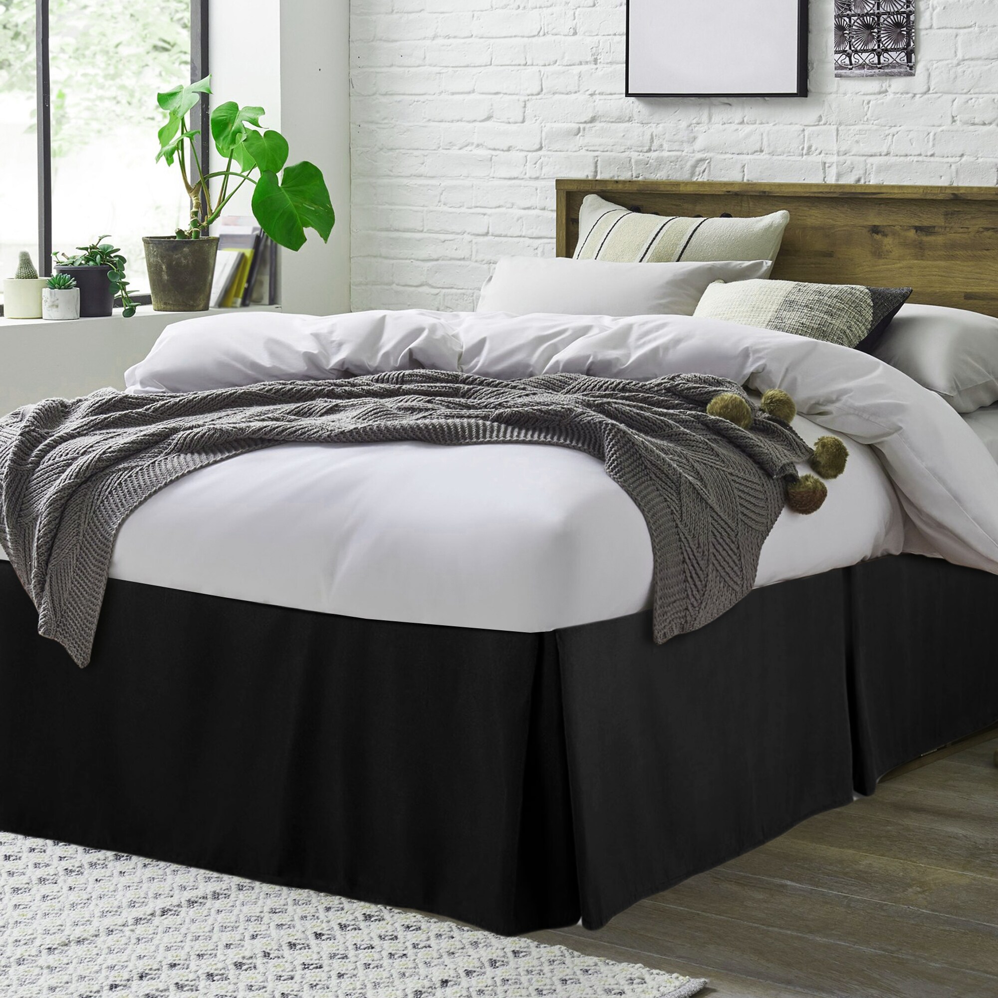 Unique Bargains S25111800UX3584 Bed-Skirts - View #2