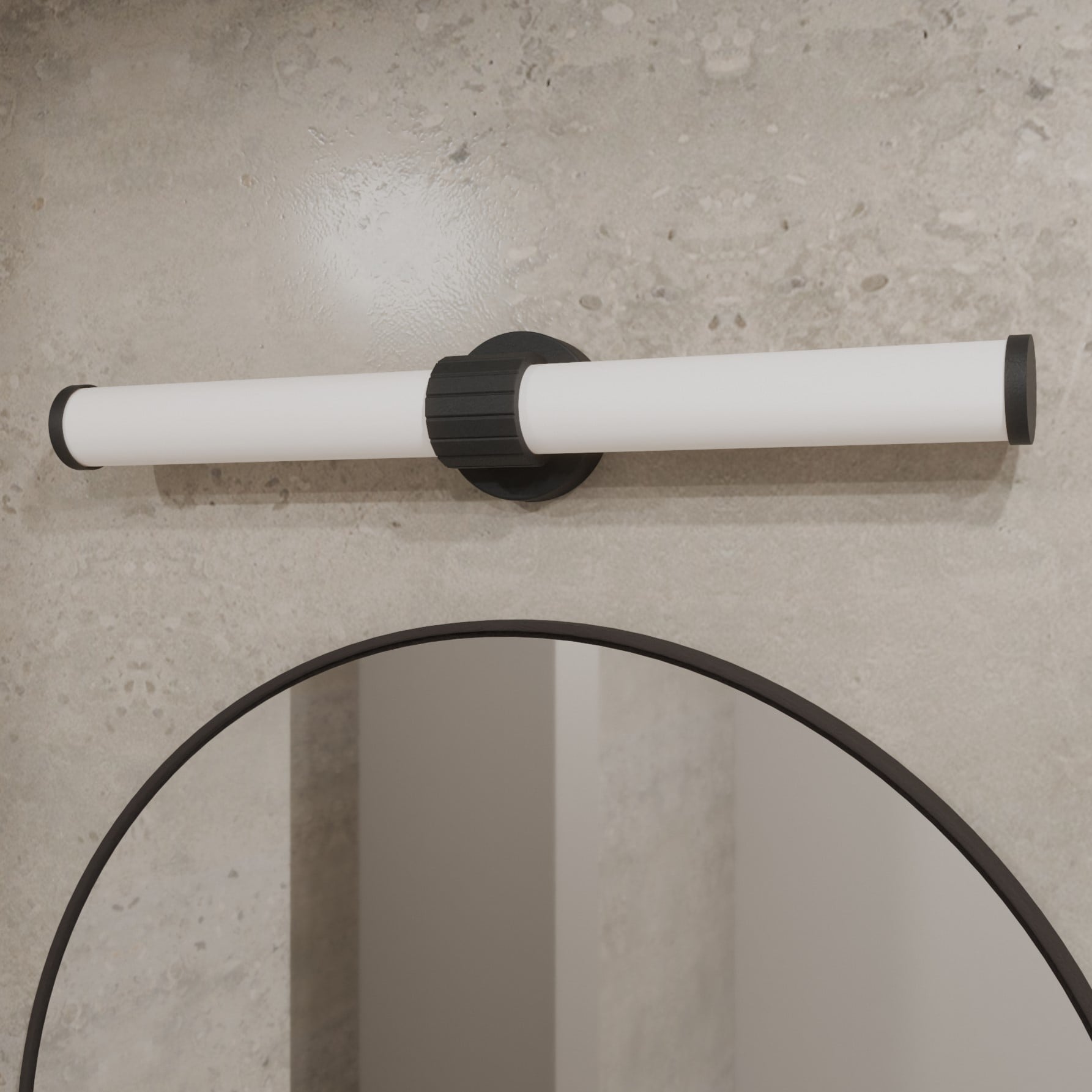 Quoizel PCKAY8528MBK Kaye 28-in 1 -Light Matte Black Integrated LED Modern/contemporary Vanity light