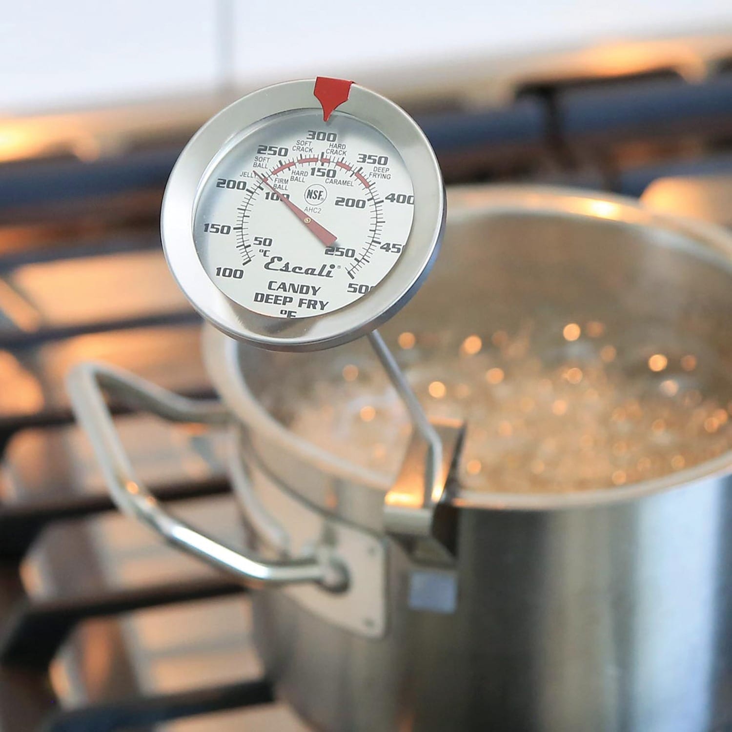 Cooking Thermometer for Liquids, Oil Thermometer Deep Fry - 8 - Instant  Read Food Thermometer | Mechanical Candy Thermometer