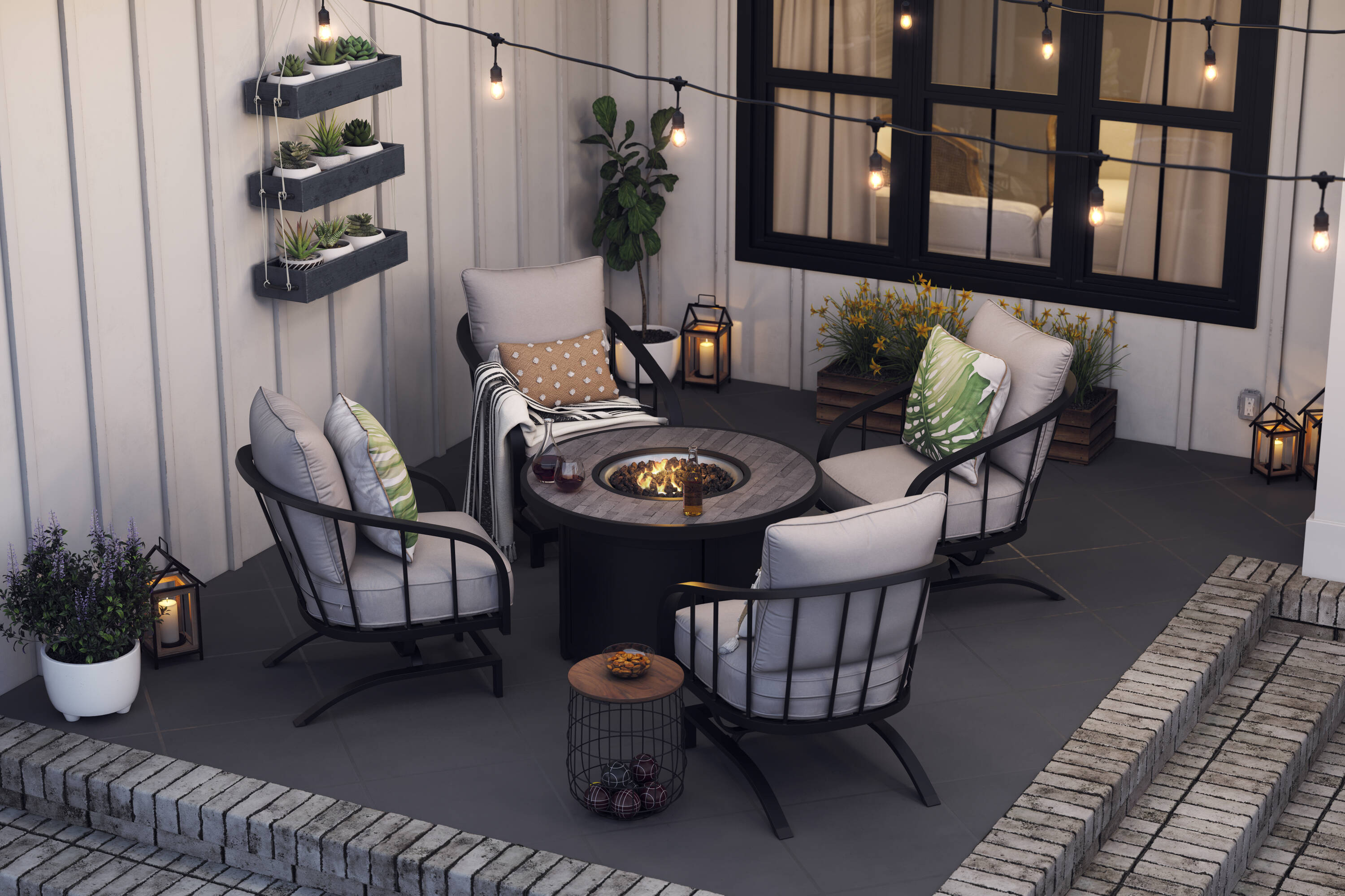 Harbor Breeze SLL12BK(96') Patio-String-Lights - View #6