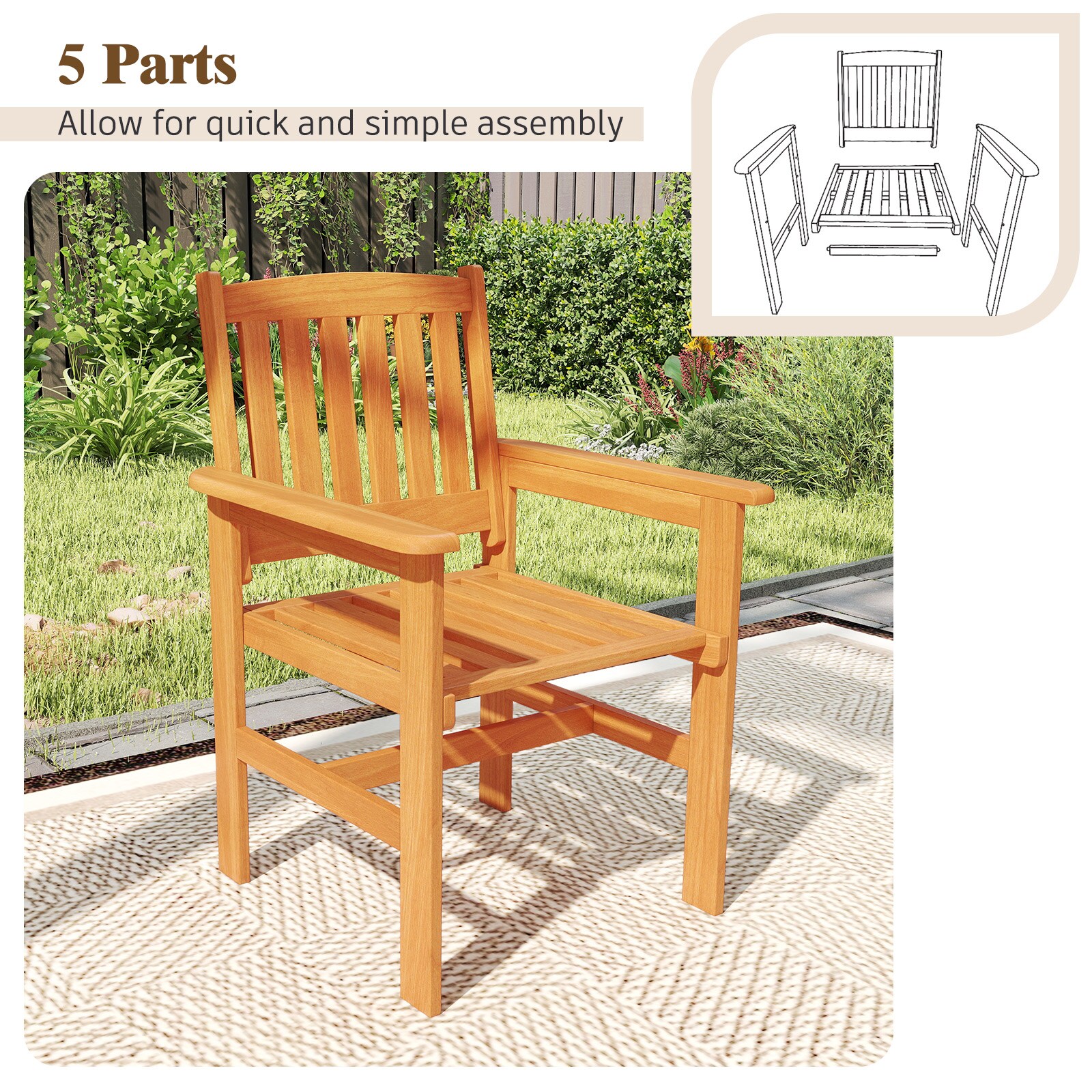 YERIVA O71364DH Patio-Chairs - View #4