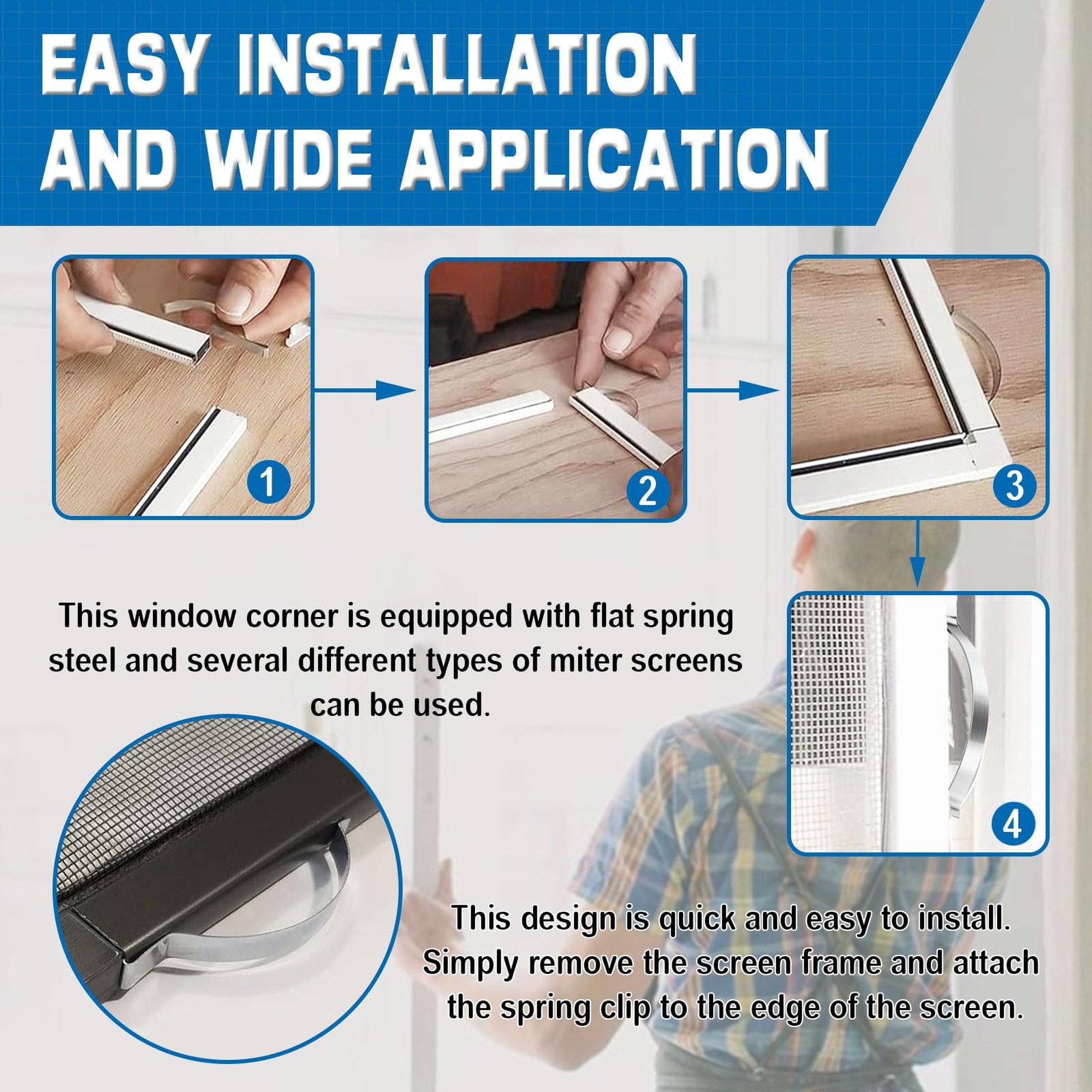 Numhew NHBEN538999 Window-Screen-Tension-Springs - View #3