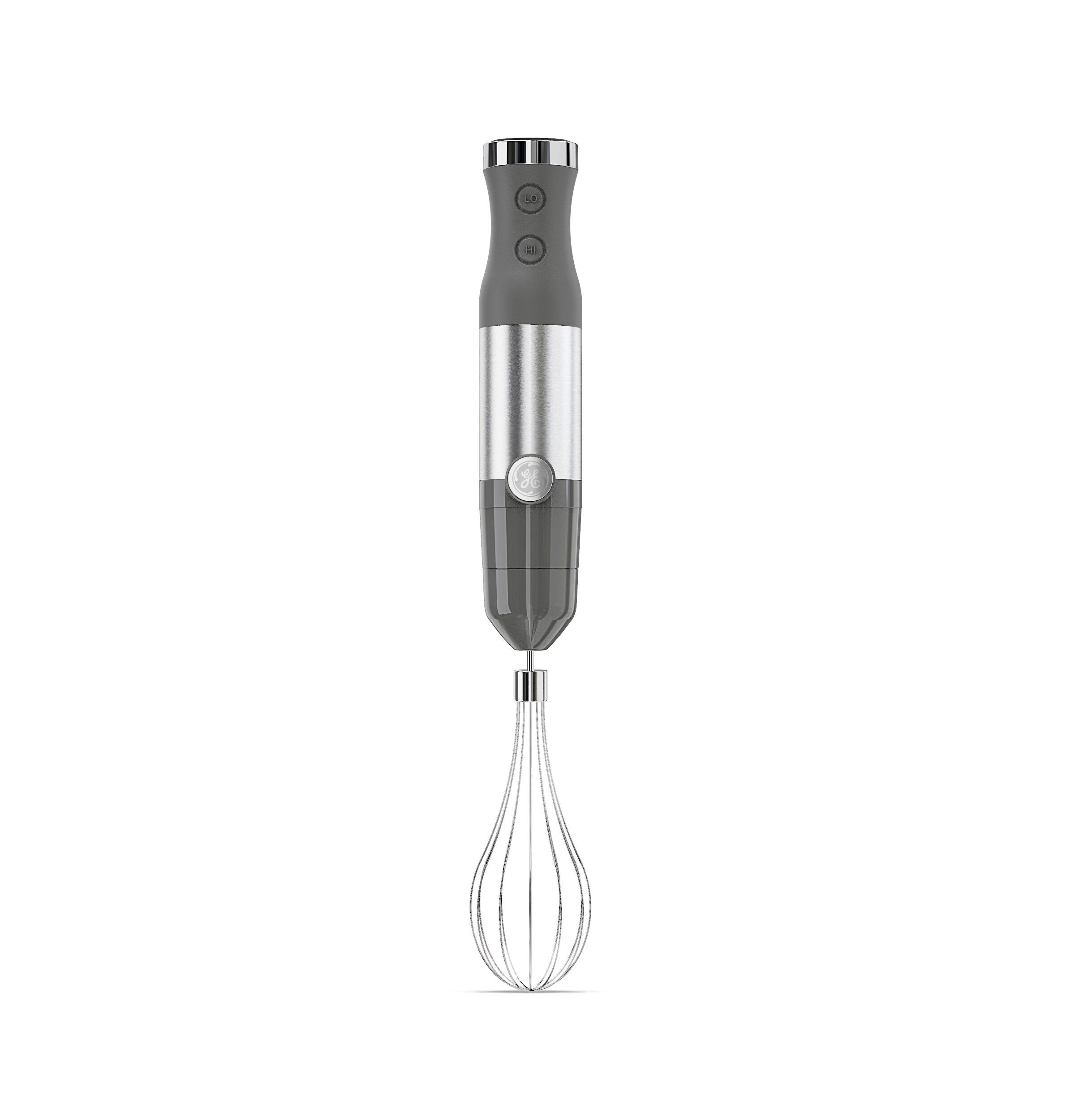 GE Immersion Blender | Handheld Blender for Shakes, Smoothies, Baby Food &  More | Includes Whisk & Blending Jar | 2-Speed | Interchangeable Attachment