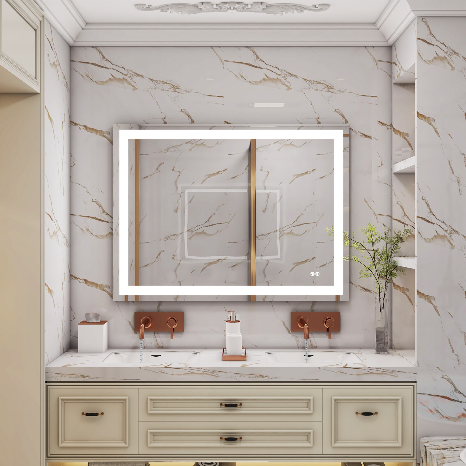 Forclover MRE-AL4836 Framed-Bath-Mirrors - View #13