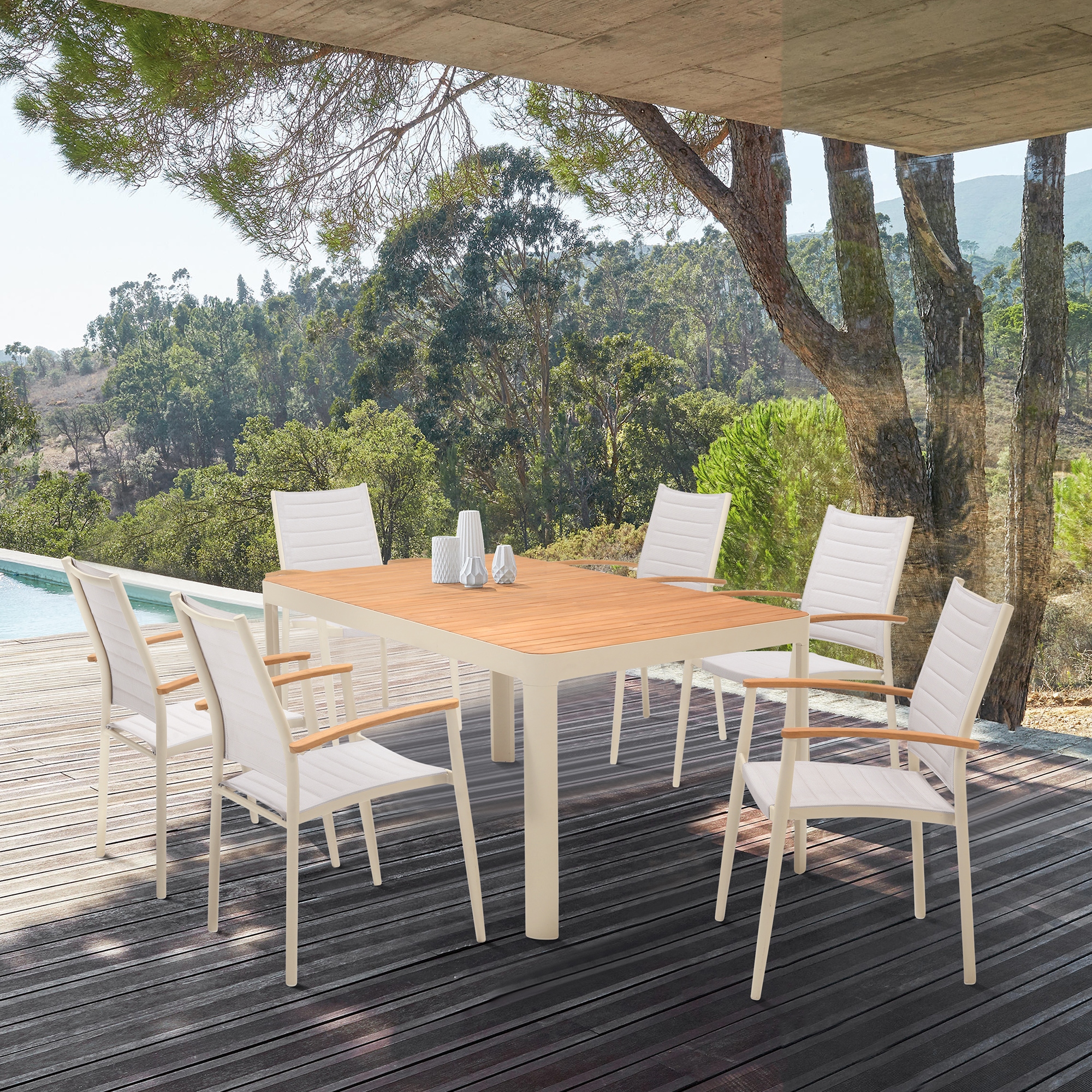 Armen Living LCPLCHNAT Dining-Chairs - View #7