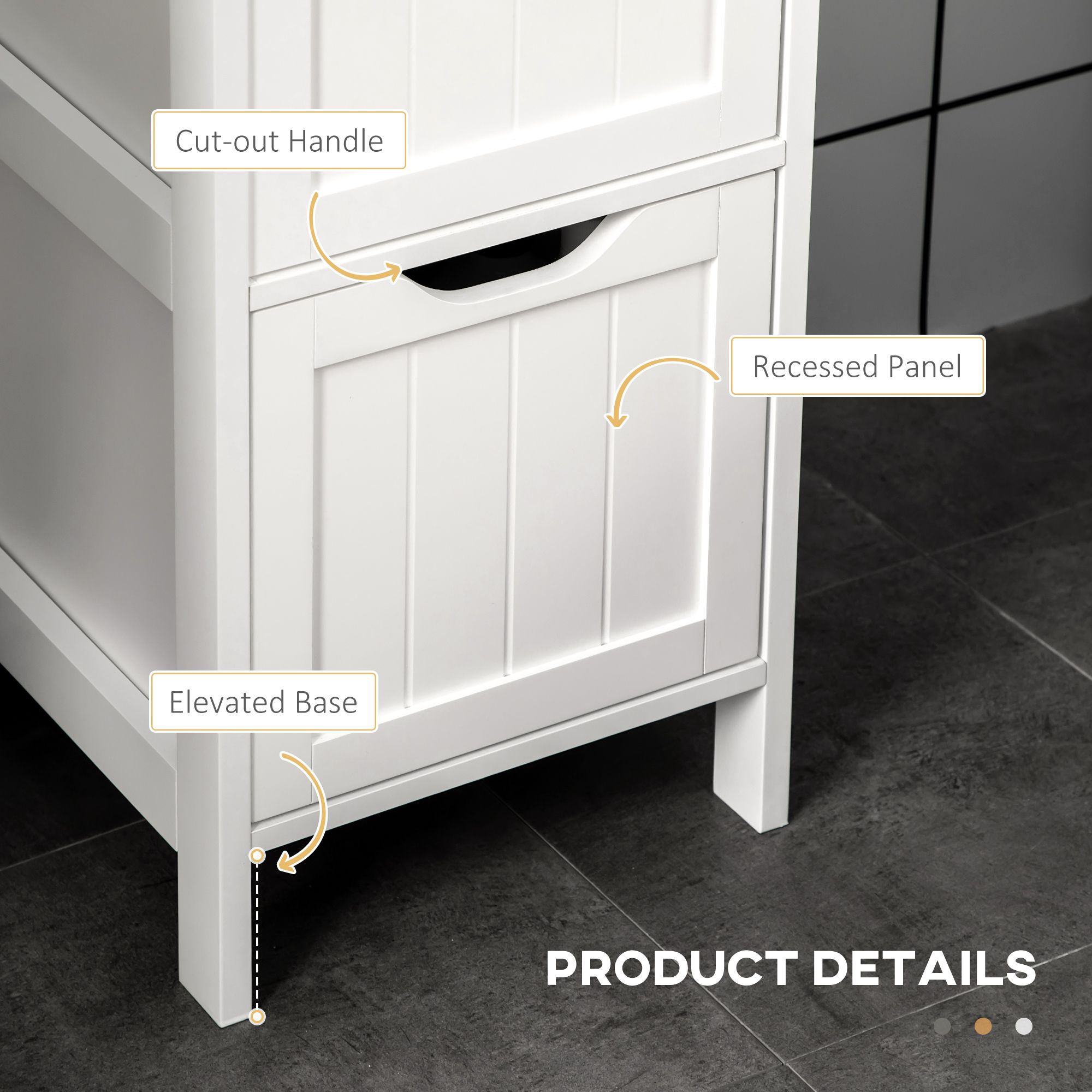Huluwat RY-08X3D8AA Linen-Cabinets - View #4