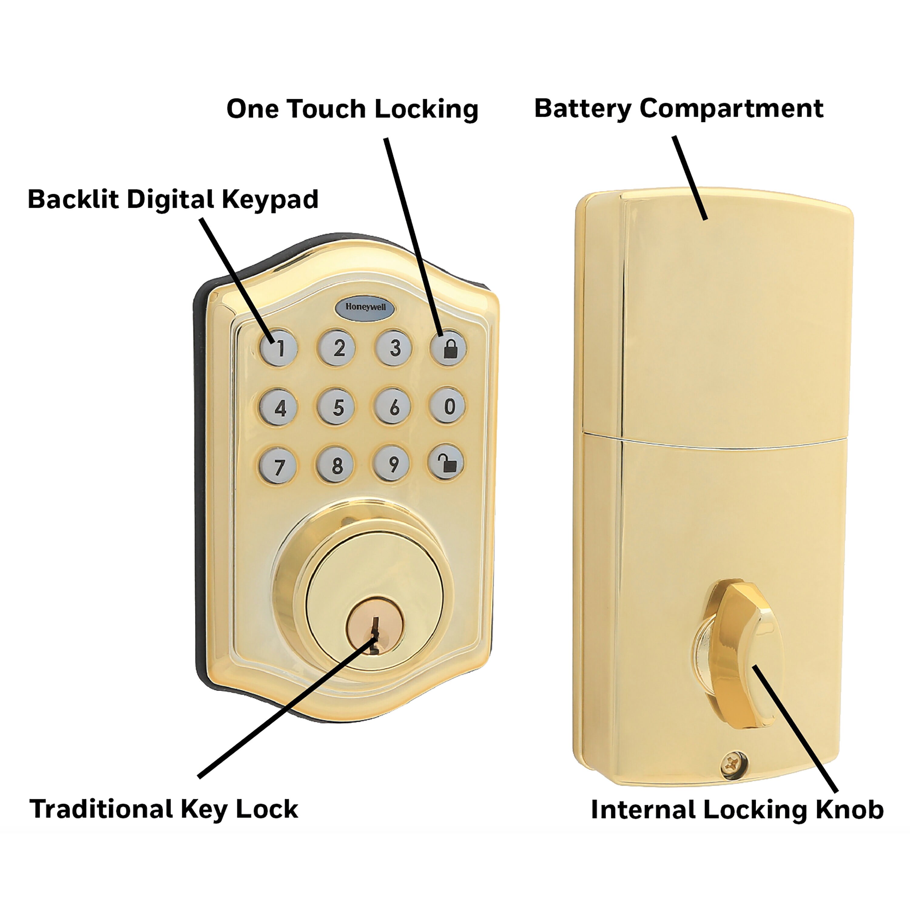 Honeywell 8712009 Electronic-Door-Locks - View #4