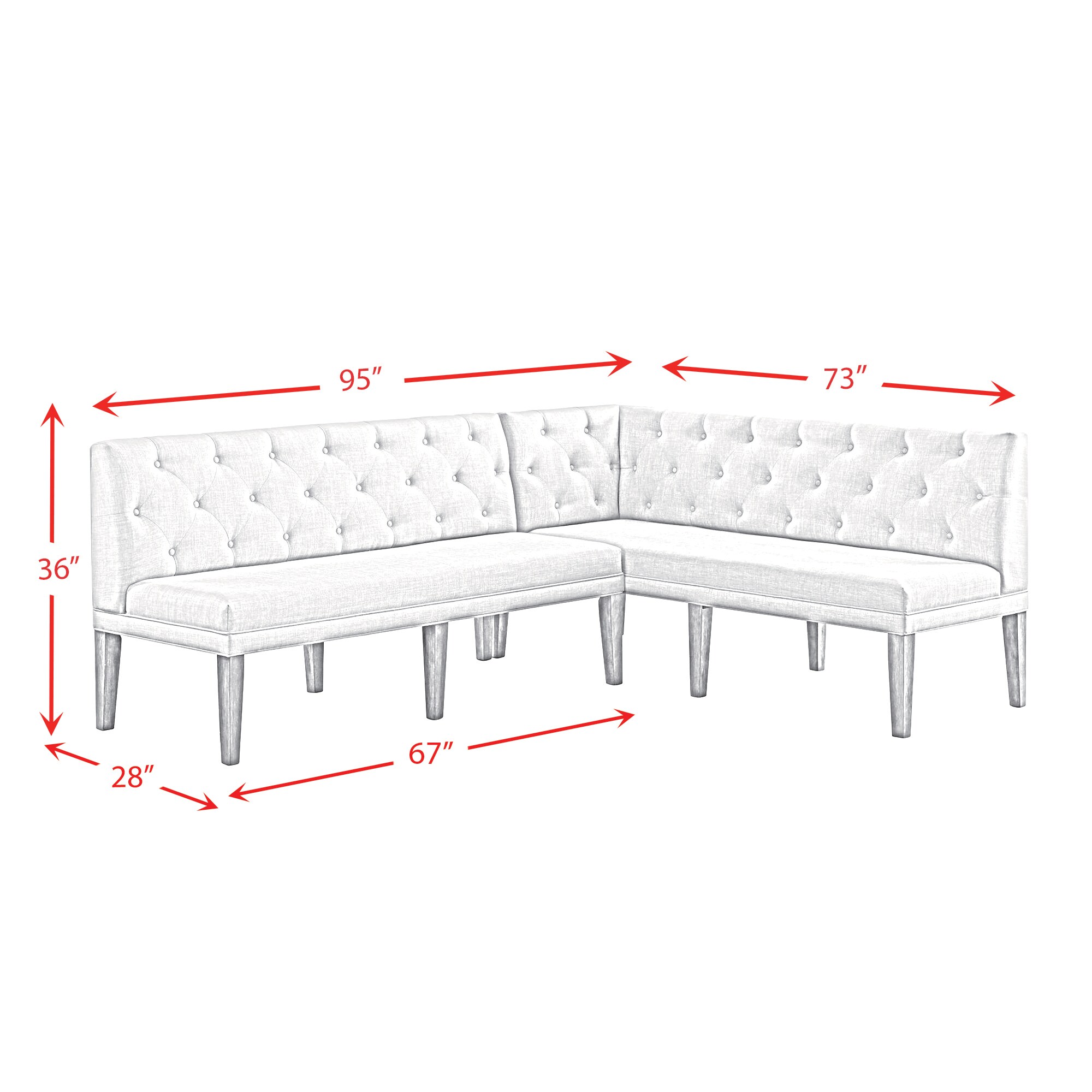Picket House Furnishings D.2660.6PC Dining-Sets - View #15