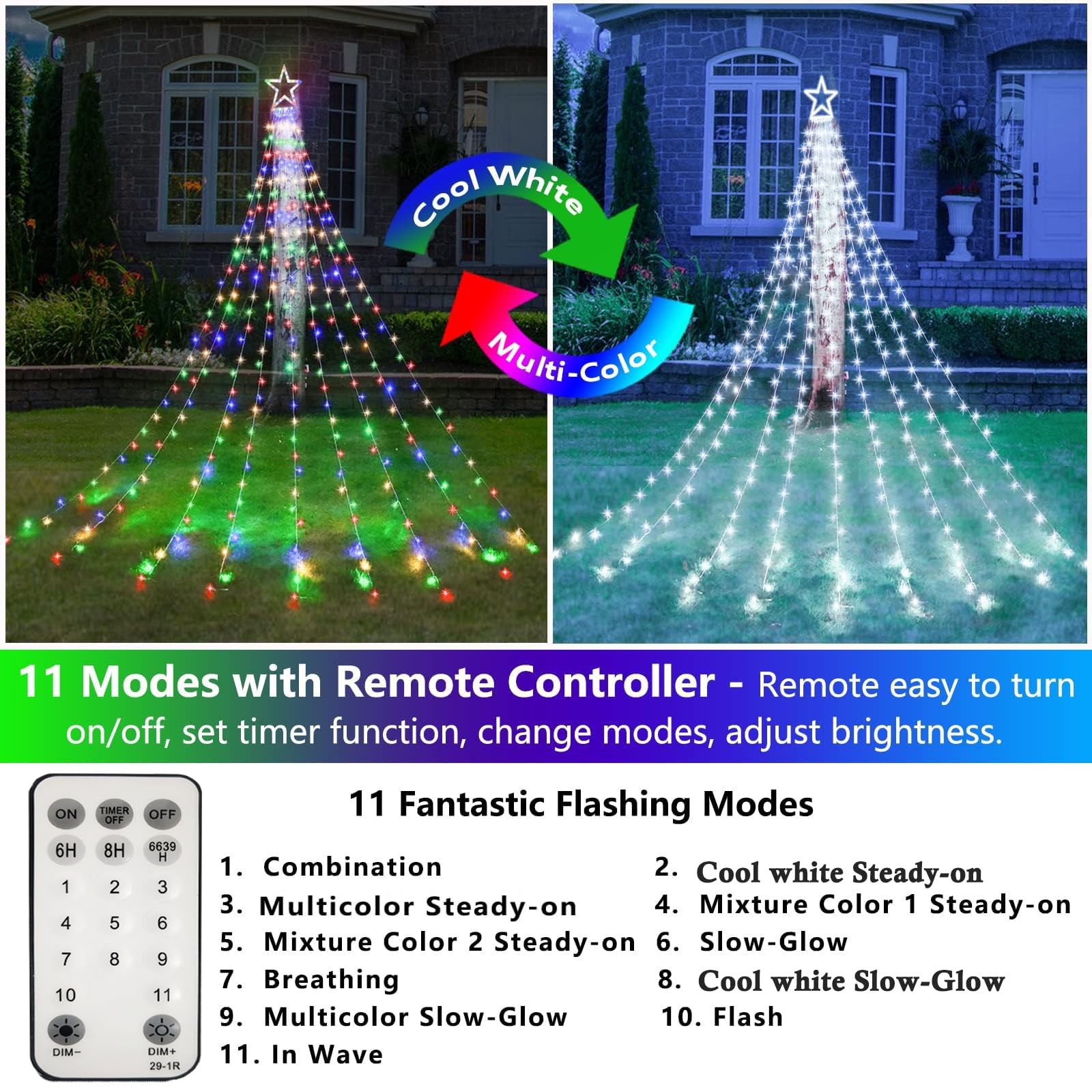 Phewnyzo LPW0821W1861 Christmas-String-Lights - View #3