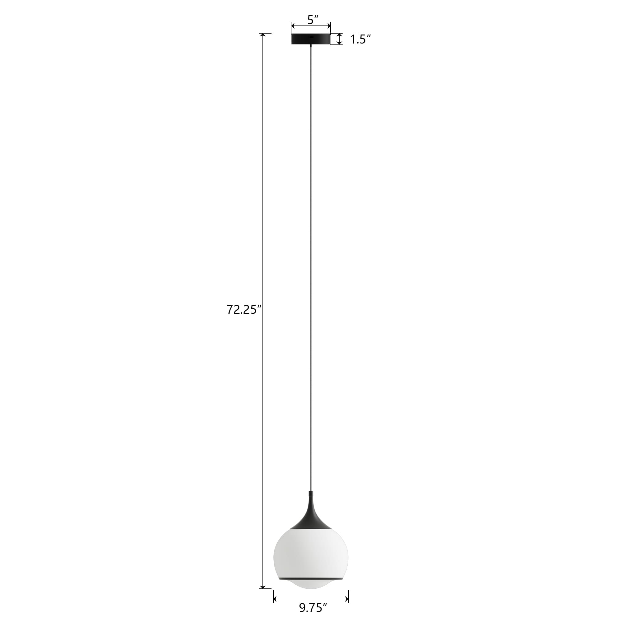 Maxax MX21051-P1BK Pendant-Lights - View #6