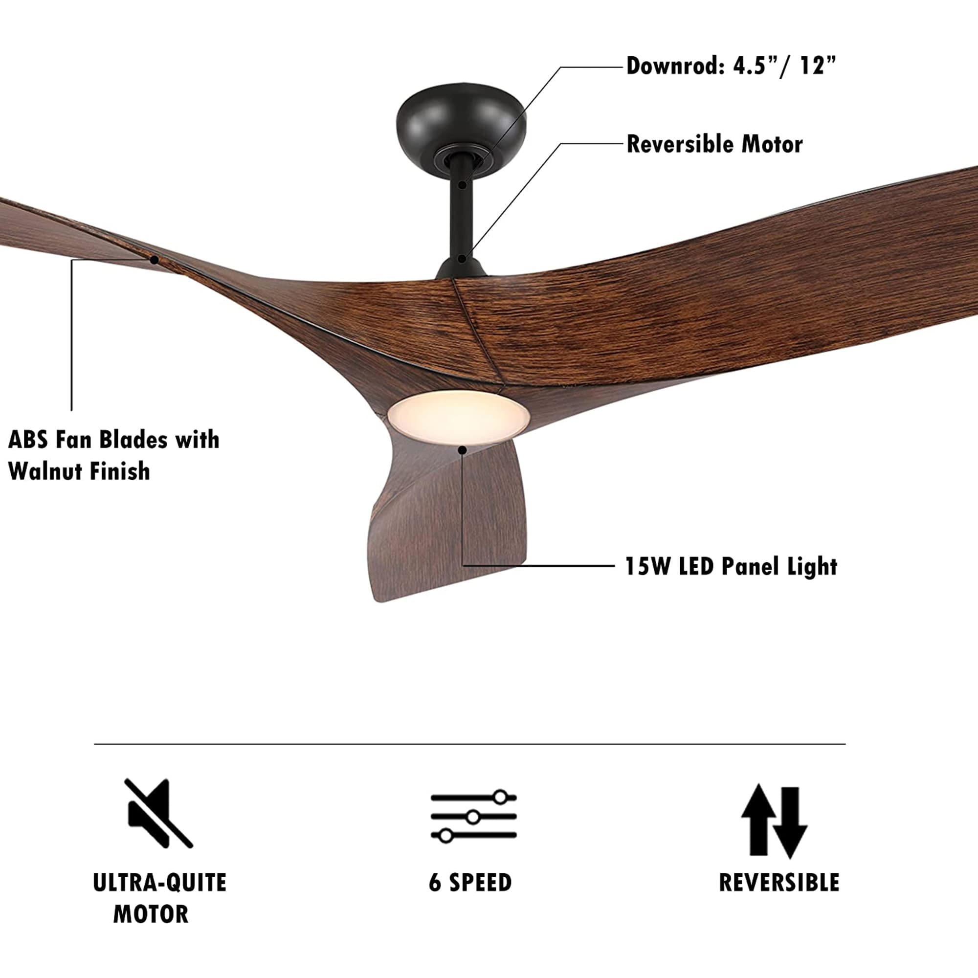 GETLEDEL CF-Q016-OZ Ceiling-Fans - View #3
