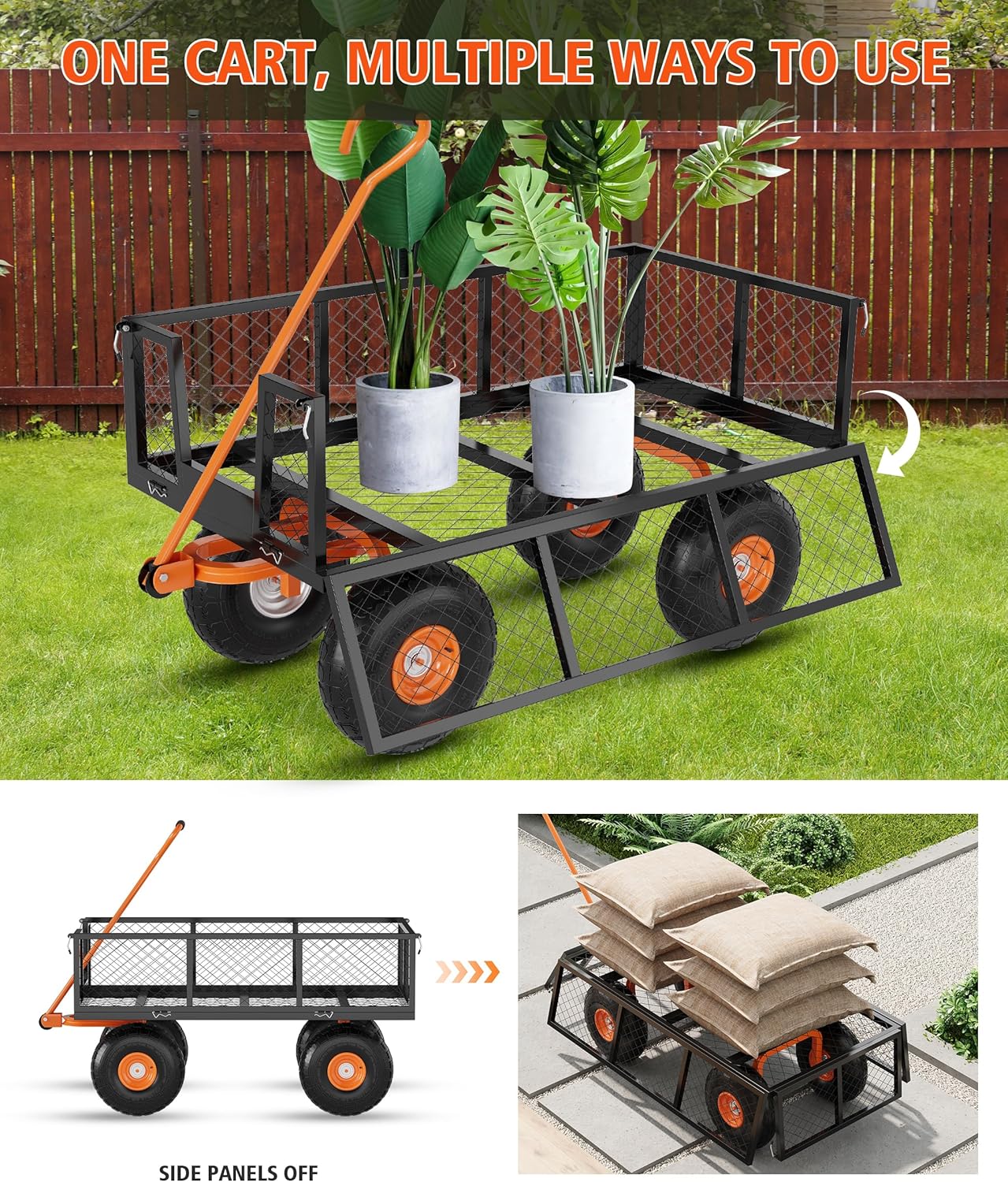 Qeetex LHF-STC-PF510 Plant-Caddy-Cart - View #6