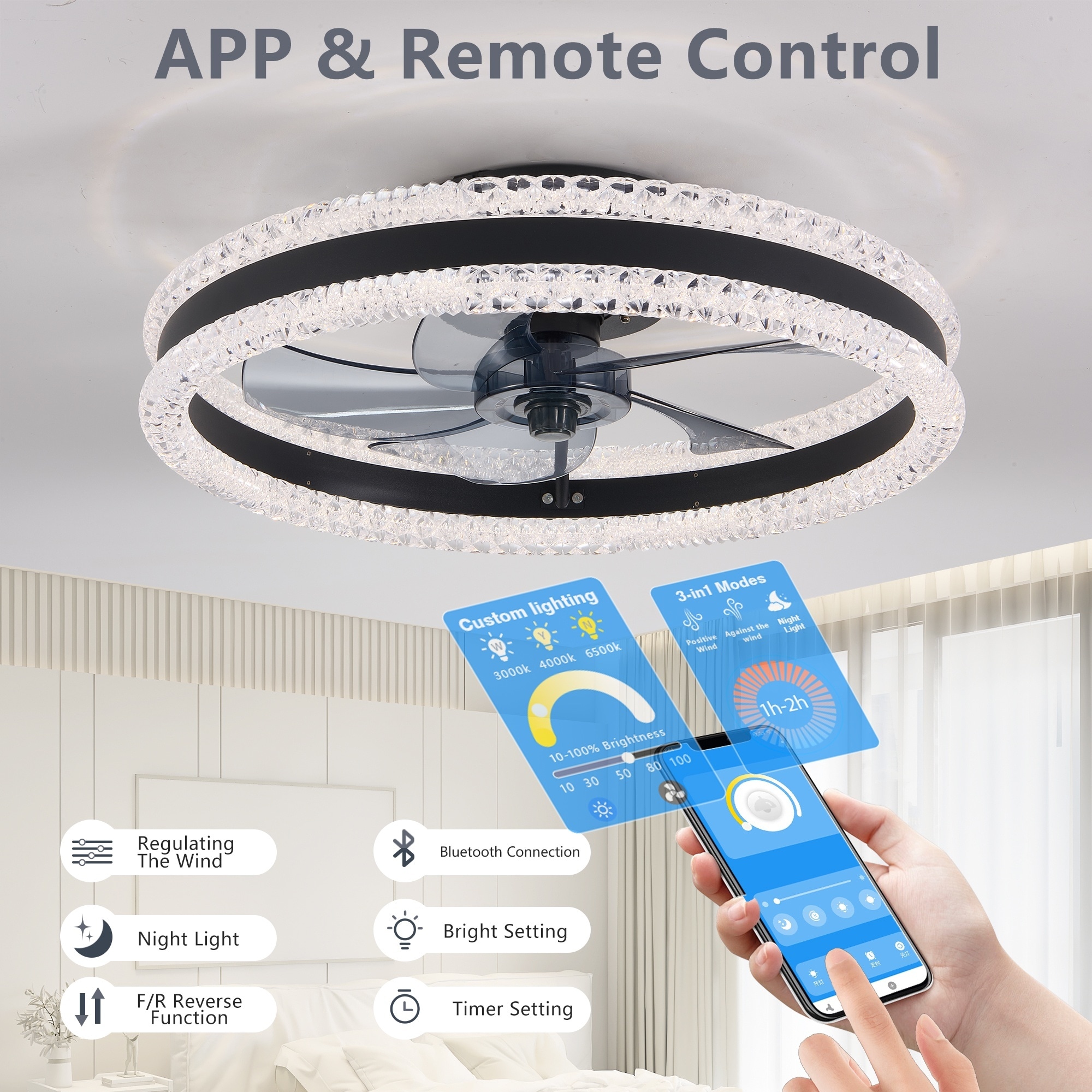 UOI ZZH100348 Ceiling-Fans - View #4