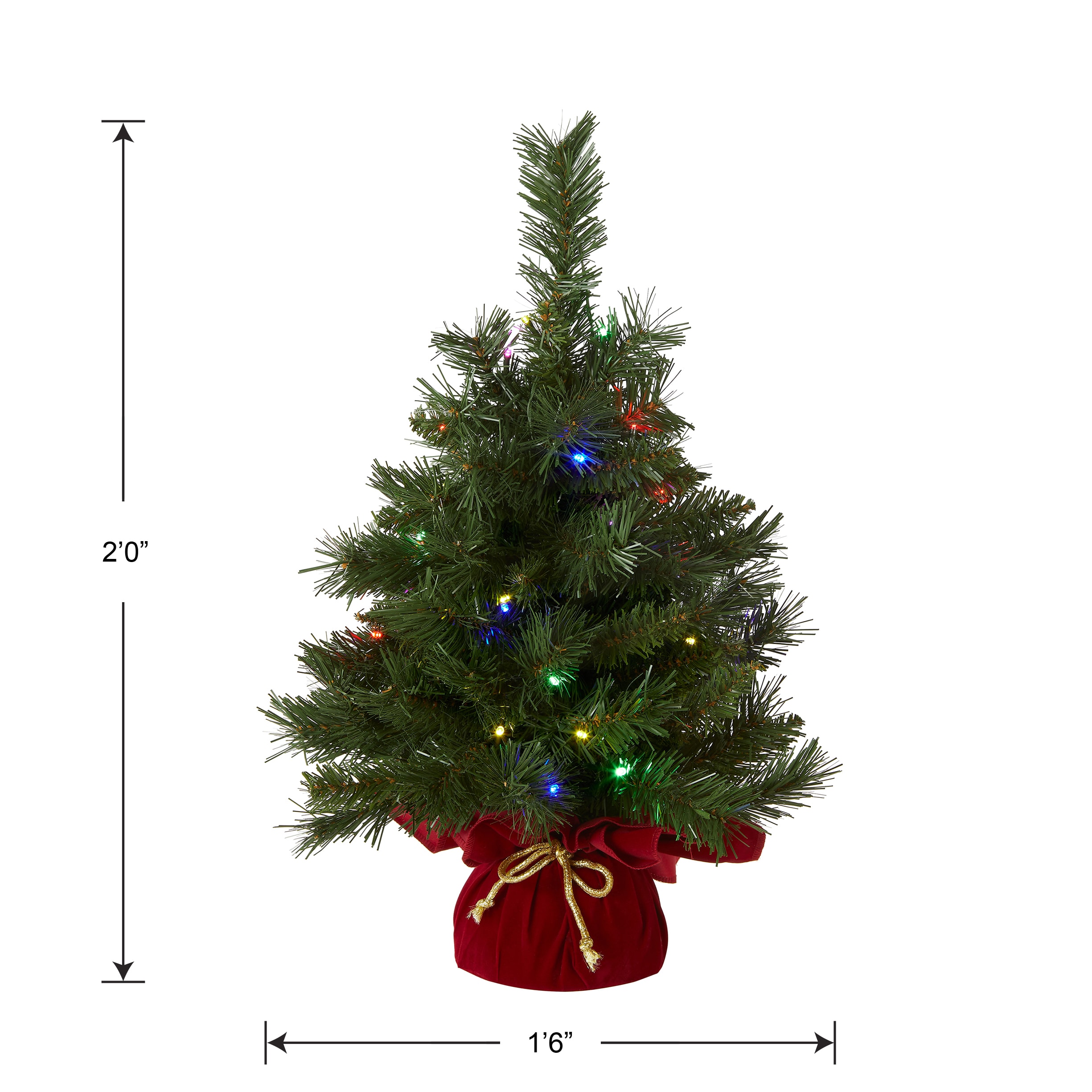 National Tree Company MJ3-24BGRLO-B1 Artificial-Christmas-Trees - View #11