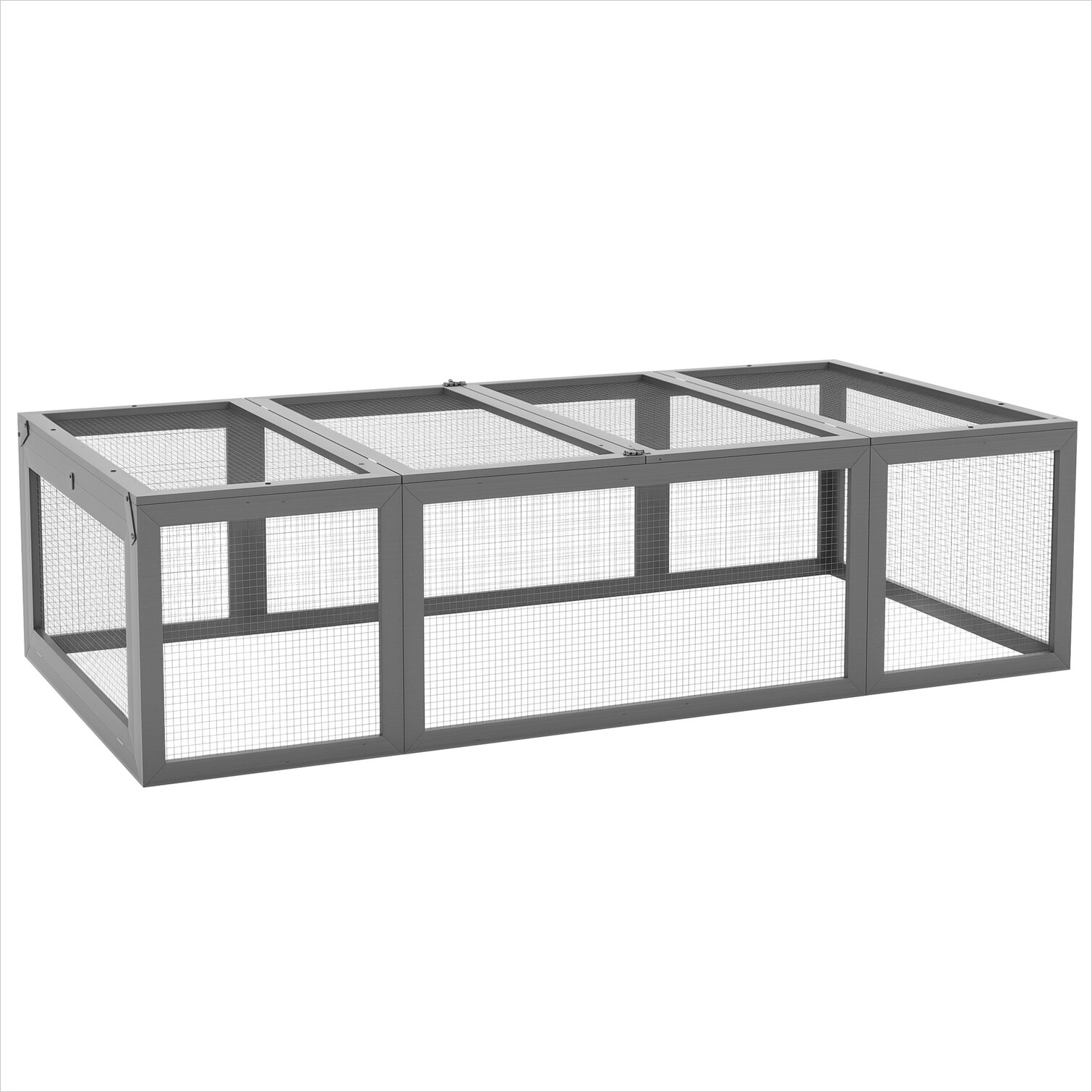 FlowLuxe STSCLNYJK9GI Chicken-Coops-Rabbit-Hutches - View #2