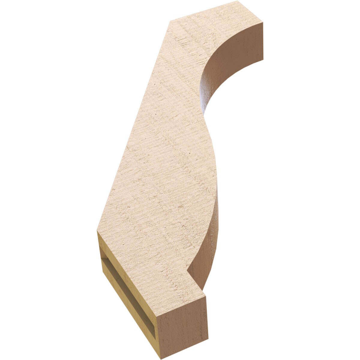 Ekena Millwork BRCUR03X18X24BKRRCPR braces - View #7