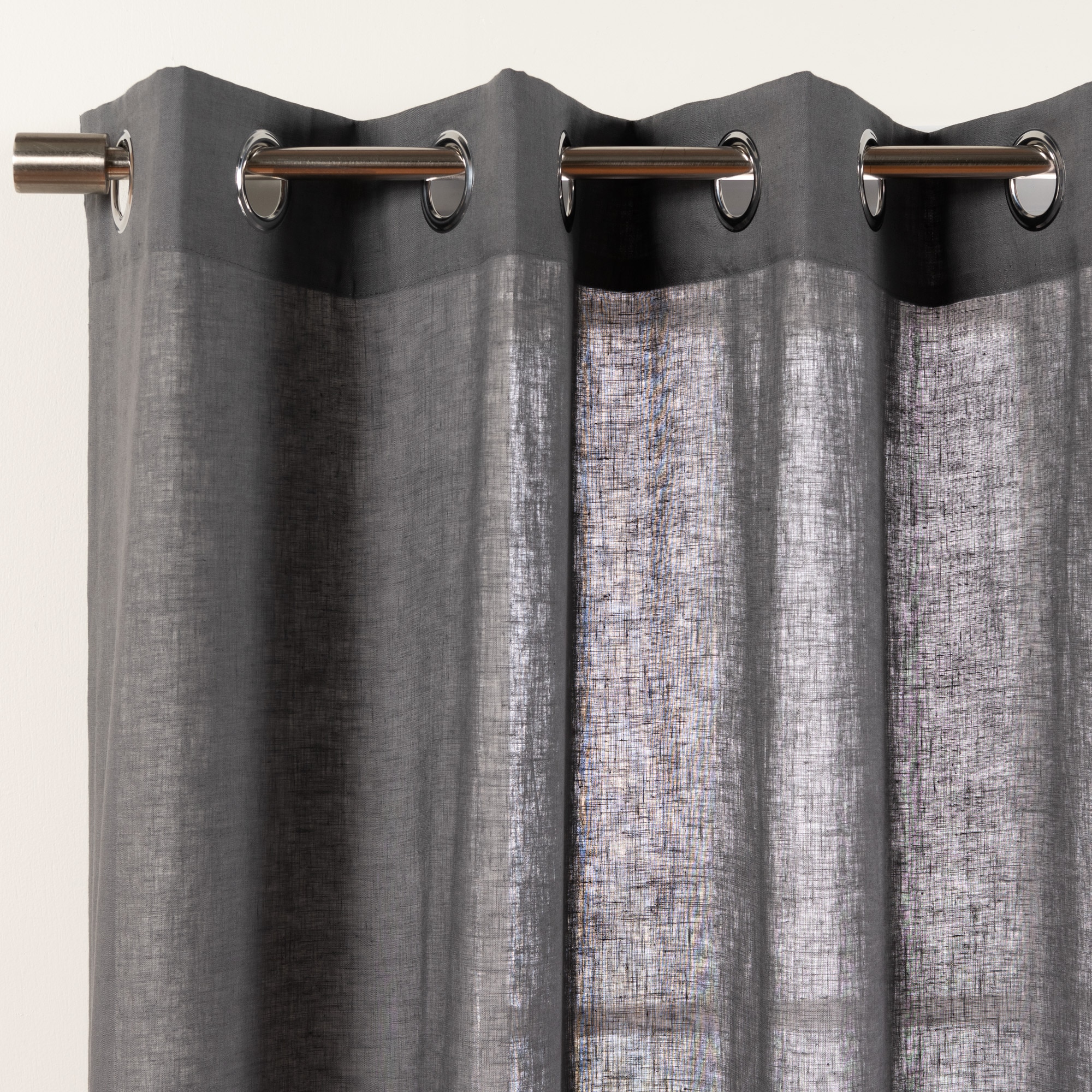 Best Home Fashion YK-03-GS-LN-84-DK.GR curtains - View #2
