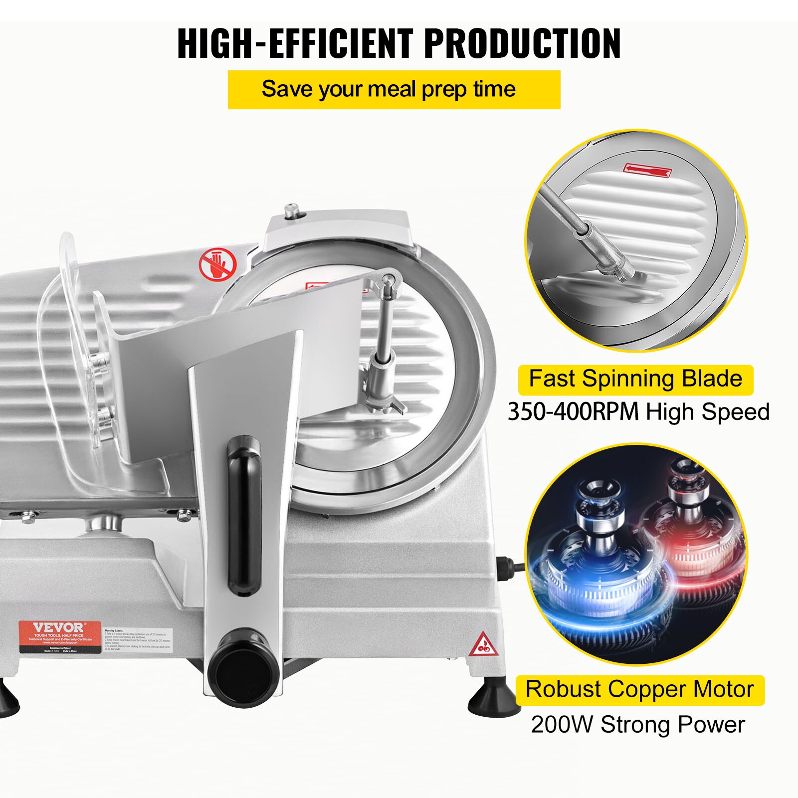 VEVOR YCB8240W8110V4GL4V1 Food-Slicers - View #4