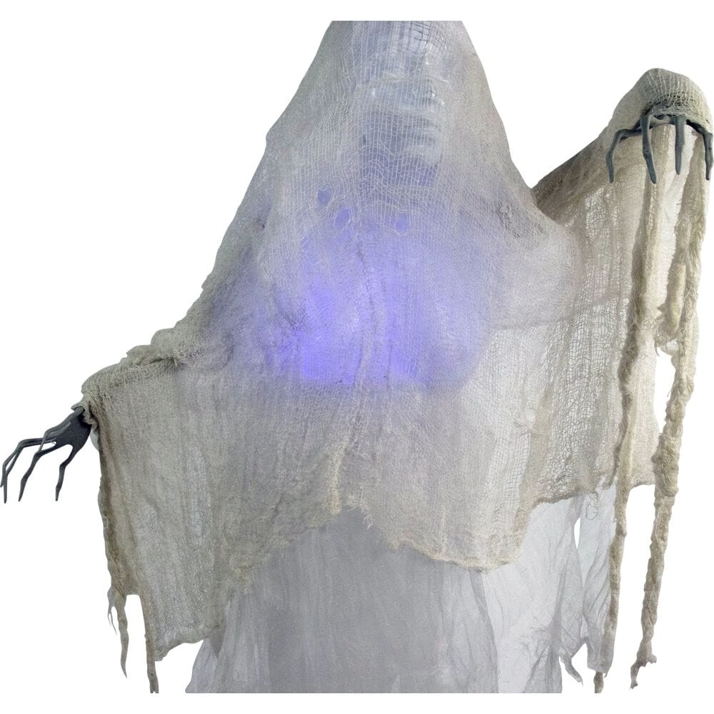 Haunted Hill Farm 4.25-ft Freestanding Moaning Lighted Ghost ...